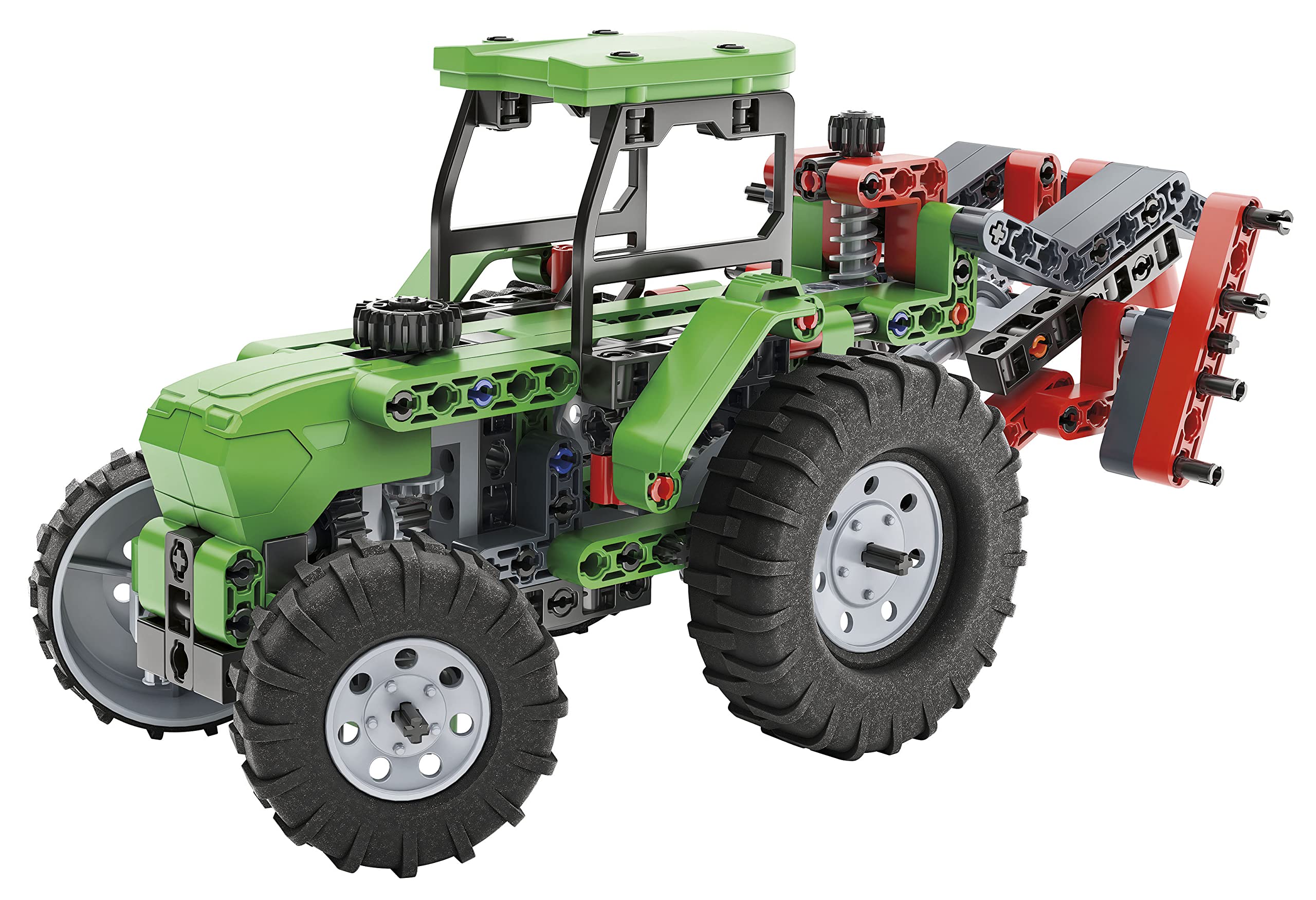 Clementoni Science Museum Mechanics: Farm Vehicle Building Set - Build 10 Vehicles, STEM Learning for Ages 8-12 8