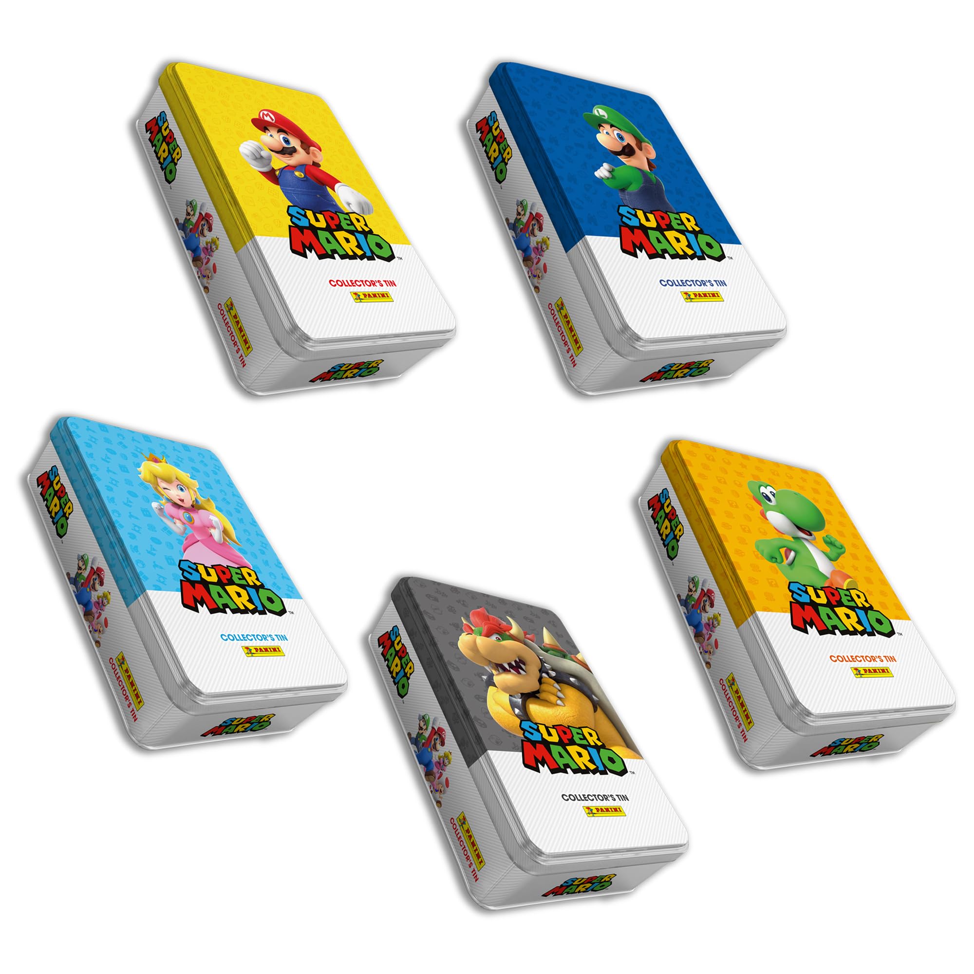 Panini Super Mario Classic Slim Tin Sticker Collection