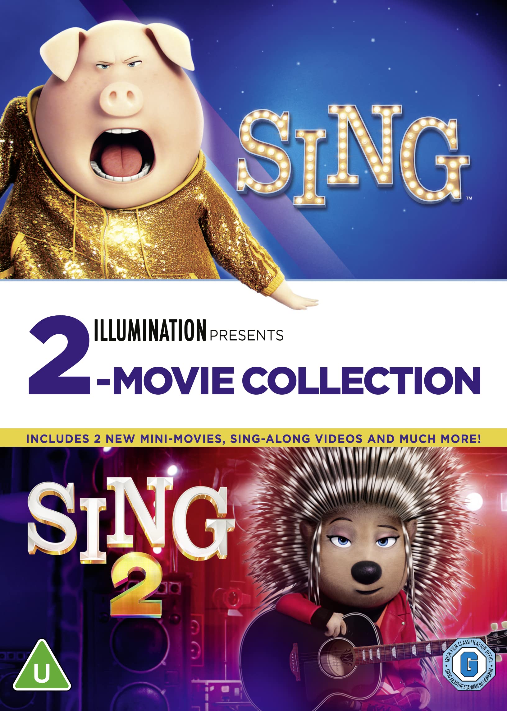 Sing / Sing 2 [DVD]