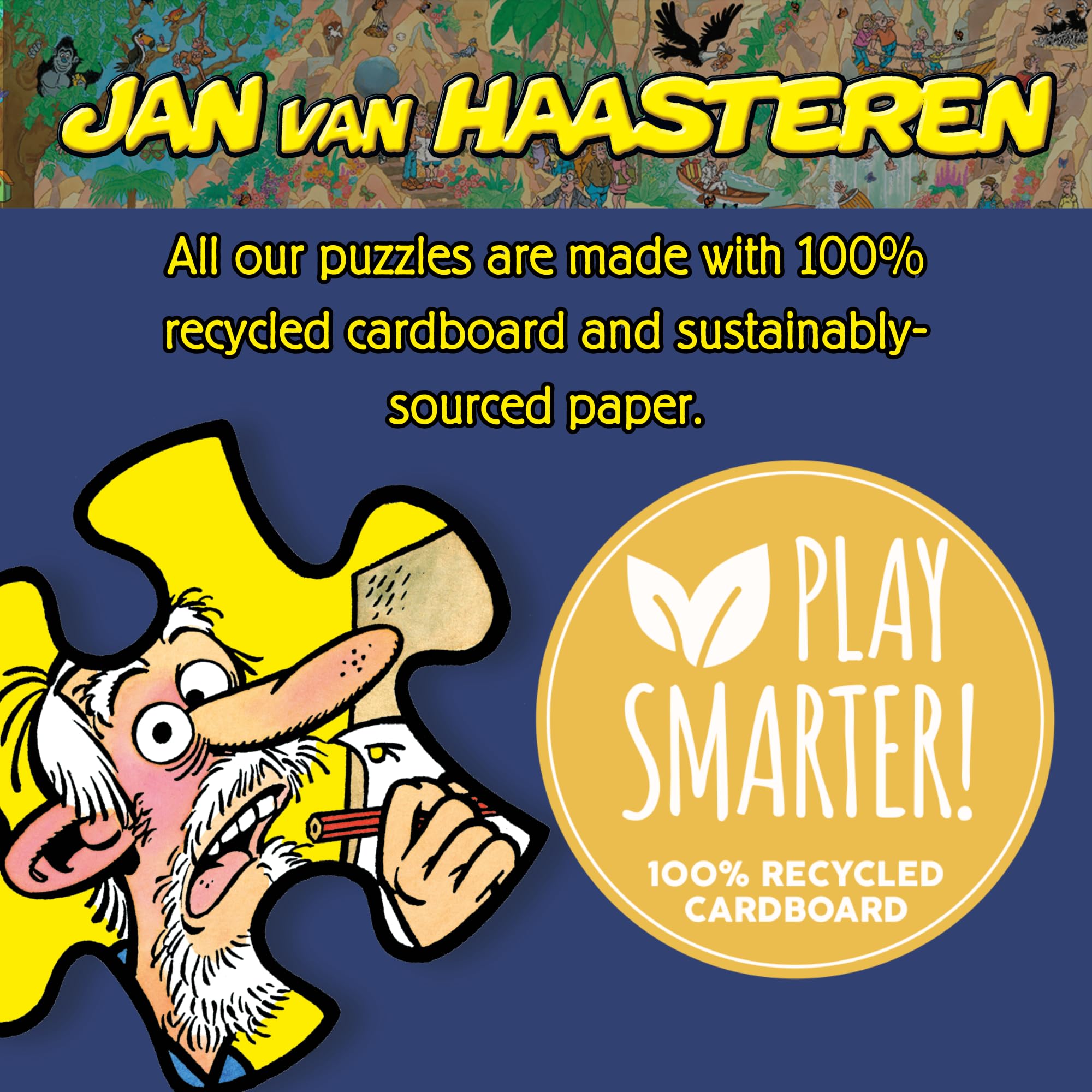 Jan van Haasteren Flutterly Fabulous - 1000 Piece Adult Puzzle 3