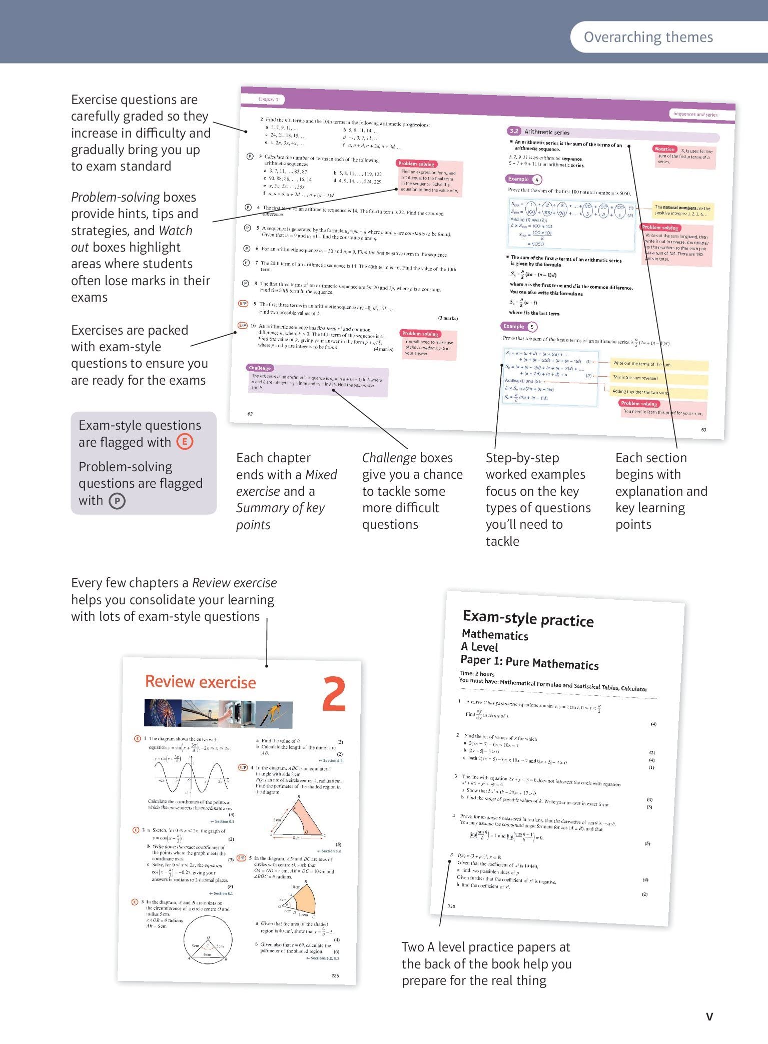PEARSON EDUCATION Edexcel A level Mathematics Pure Mathematics Year 2 Textbook + e-book (2017) 7