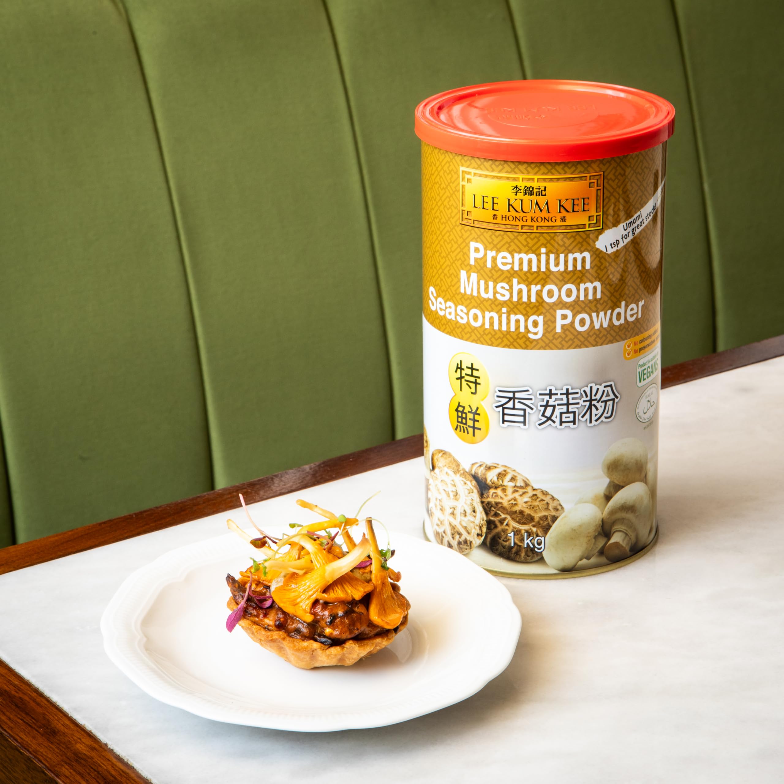 Lee Kum Kee Premium Mushroom Seasoning Powder - Umami Flavour, Vegan & Halal, 1 kg 5