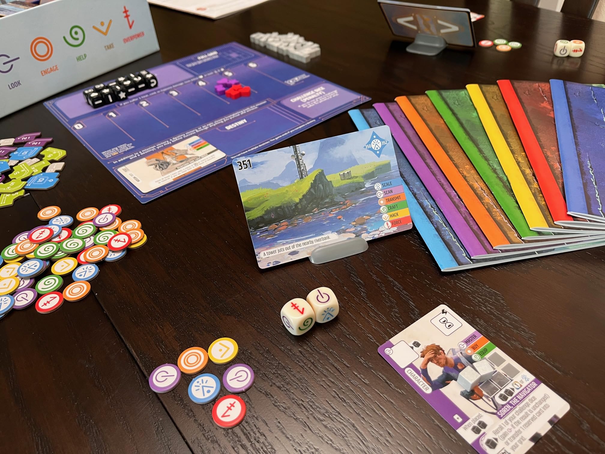 Stonemaier Games Vantage Cooperative Open World Board Game for Ages 14+ 8