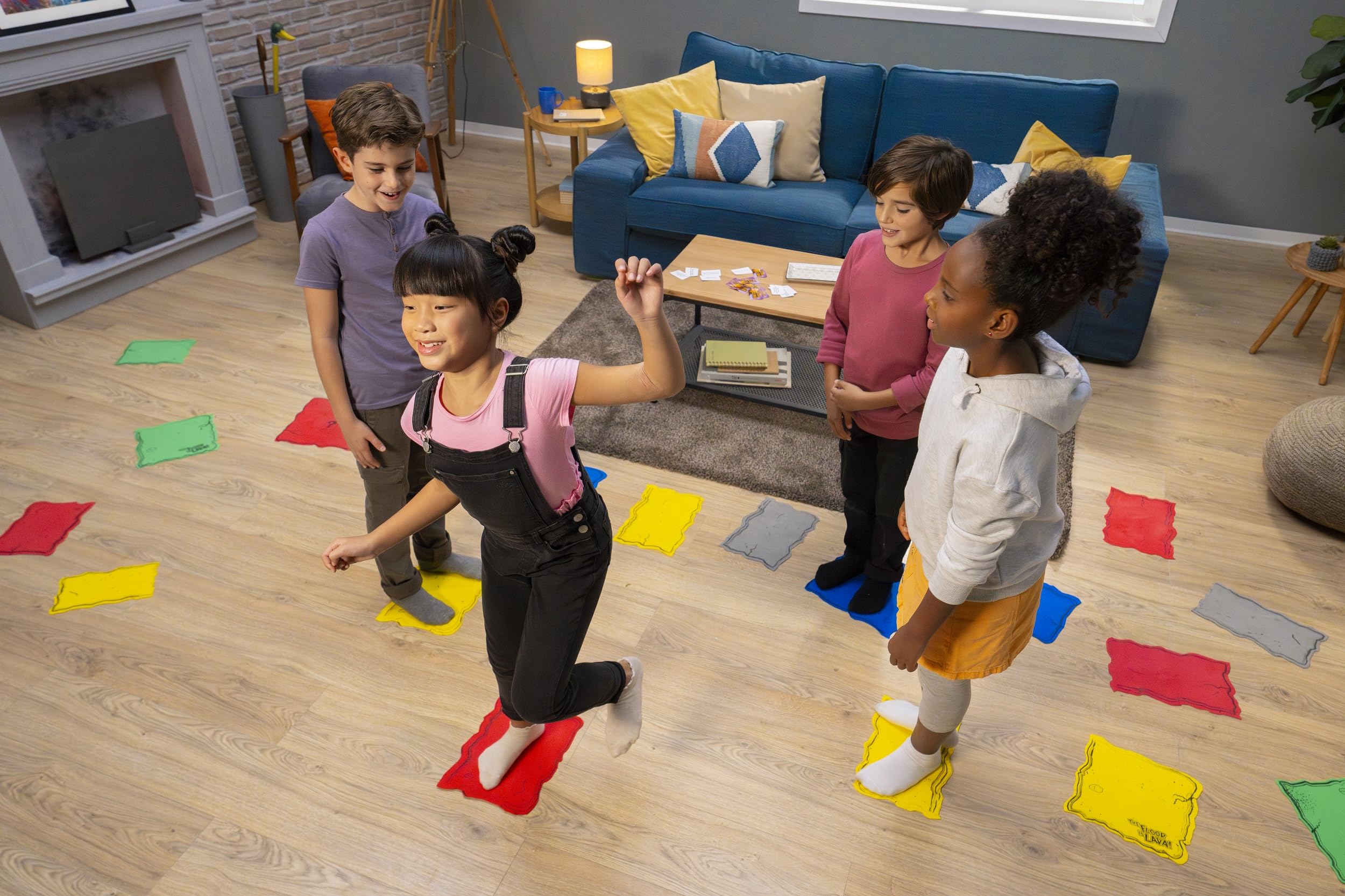 Goliath Games Floor is Lava! Interactive Board Game for Kids and Adults 12