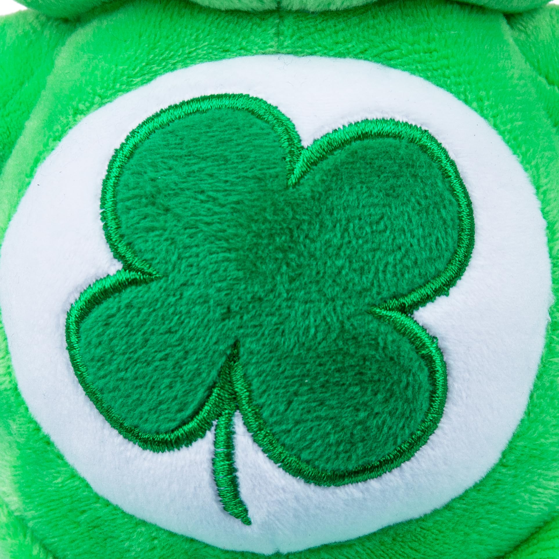 Care Bears Good Luck Bear 9 Inch Plush Toy - Green Four-Leaf Clover Collectible 10