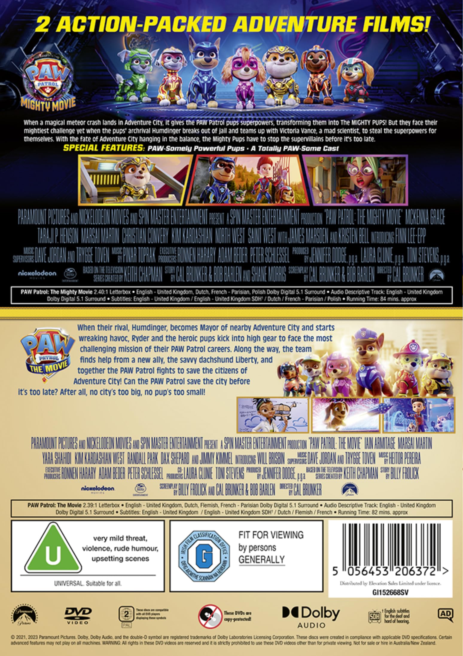 PAW Patrol: 2-Movie Collection [DVD] 3