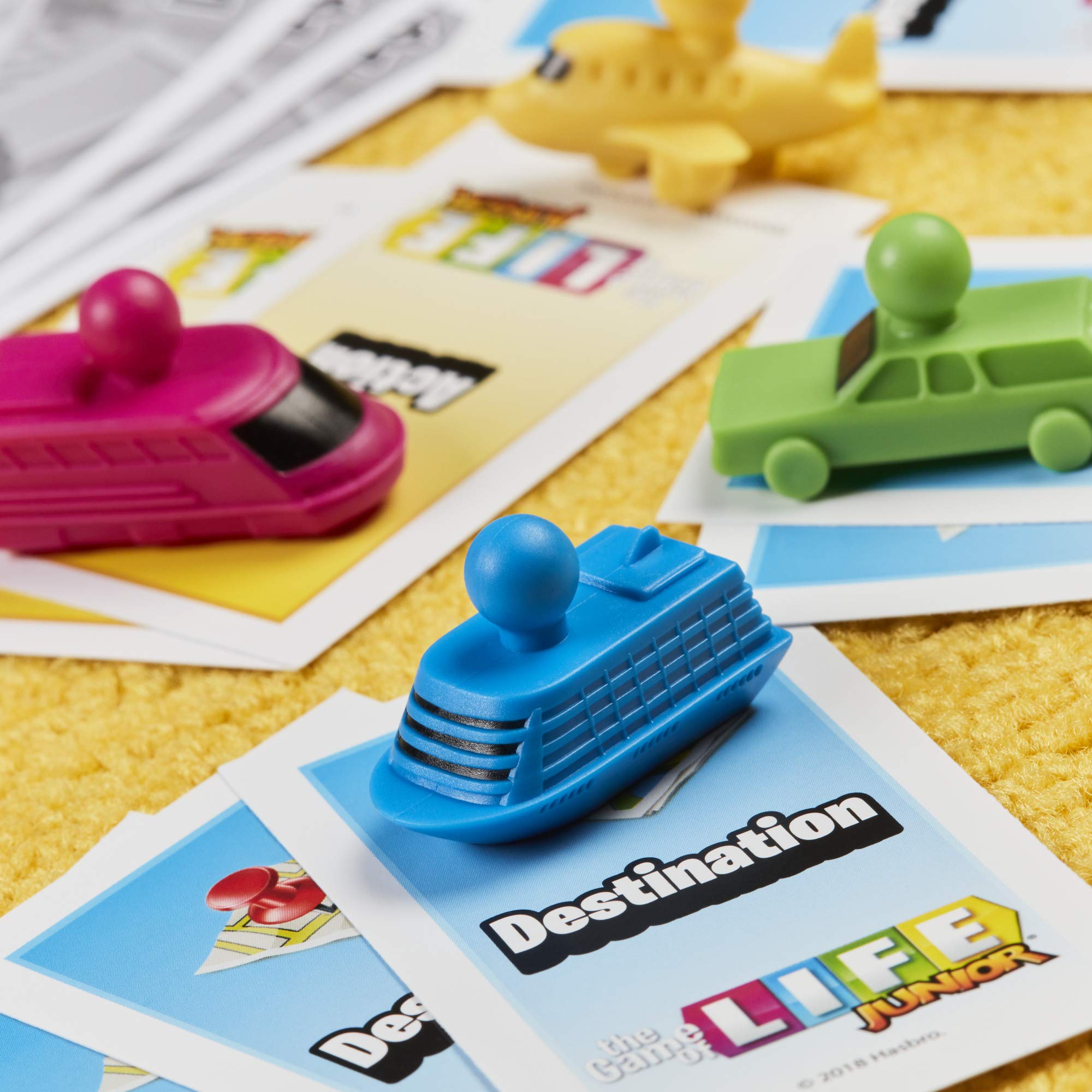 Hasbro Gaming The Game of Life Junior Board Game for Kids, Ages 5 and Up, 2-4 Players 8