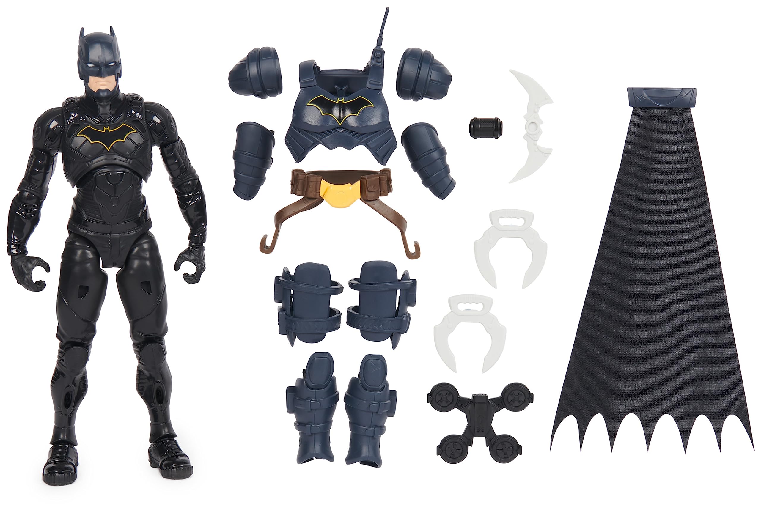 DC Comics Batman Adventures Action Figure with 16 Armor Accessories | 17 Points of Articulation 4