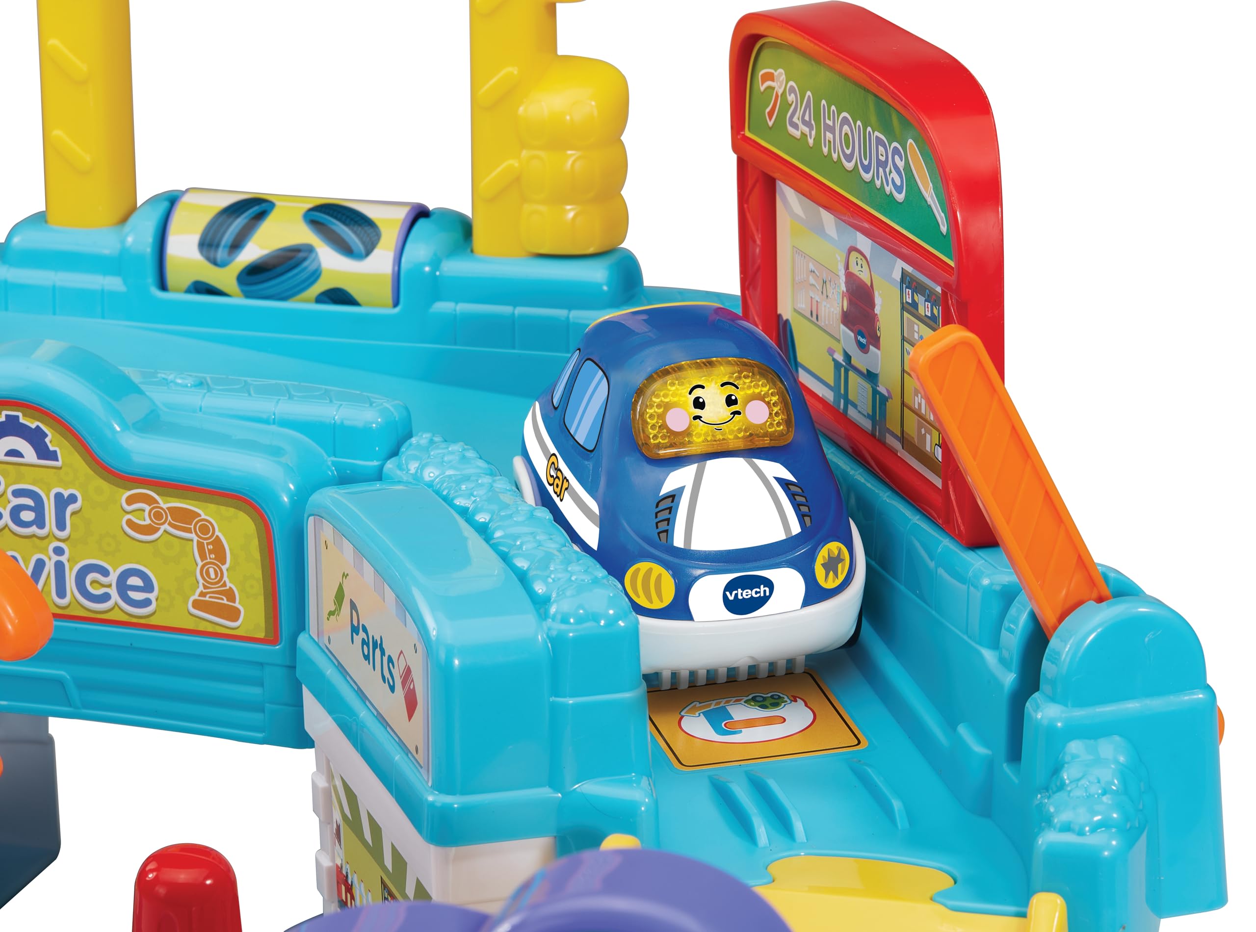VTech Toot-Toot Drivers Repair Centre - Interactive Car Play Set with SmartPoint Technology 17