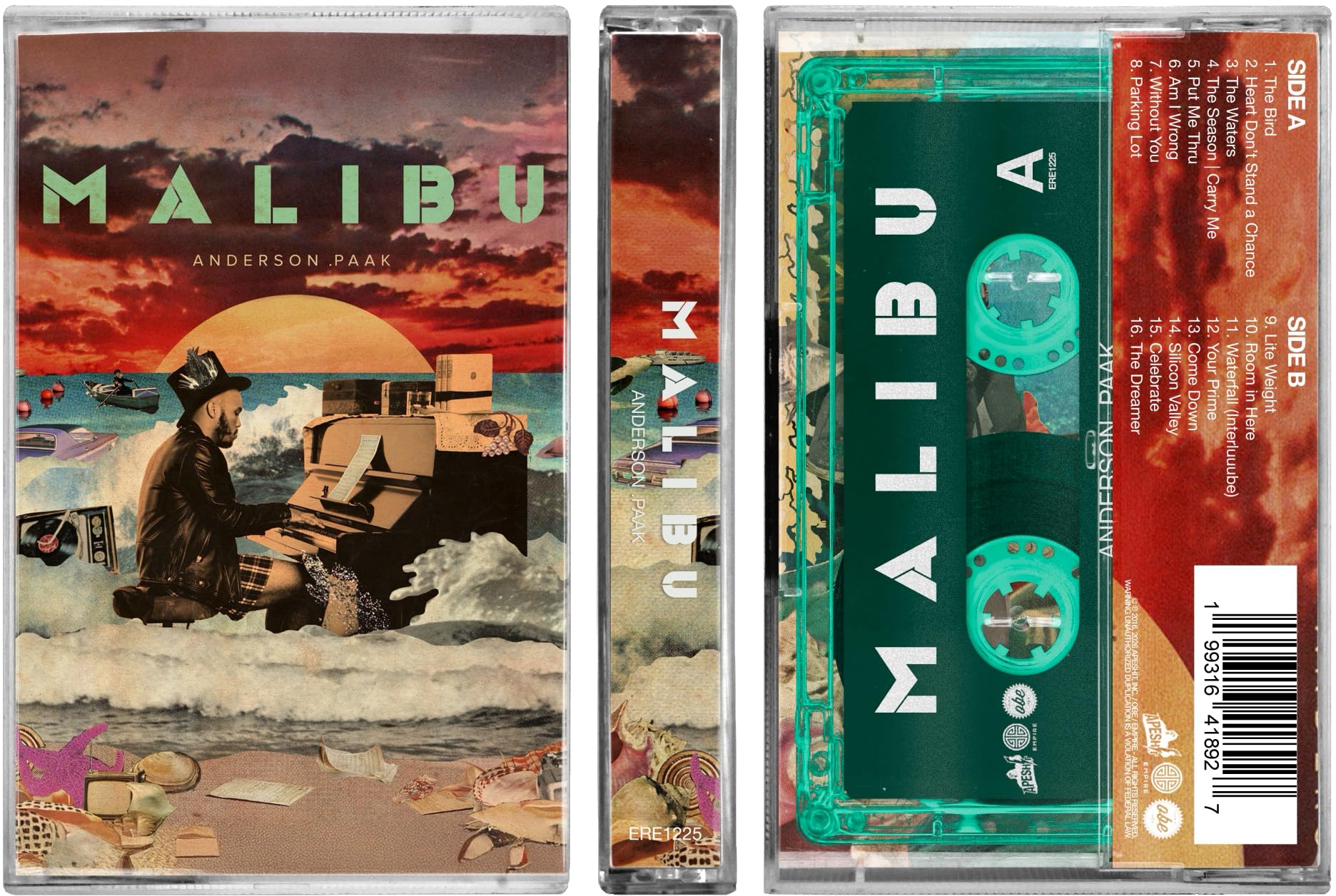Anderson .Paak - Malibu (10 Year Anniversary) [CASSETTE] 1