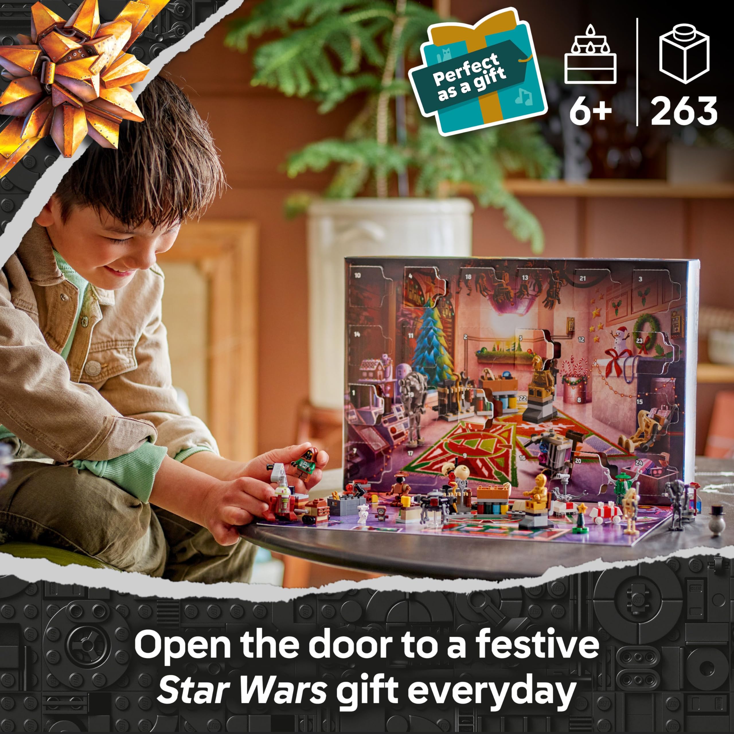 LEGO Star Wars Advent Calendar 2025 - 263-Piece Building Set for 6+ Year Olds 5