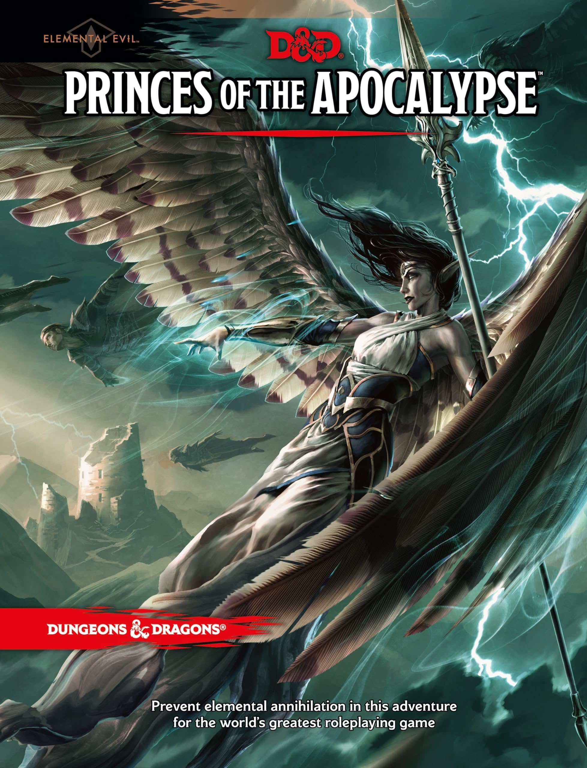 Dungeons & Dragons Princes of the Apocalypse Adventure Hardcover Book | Level 1-15 Characters