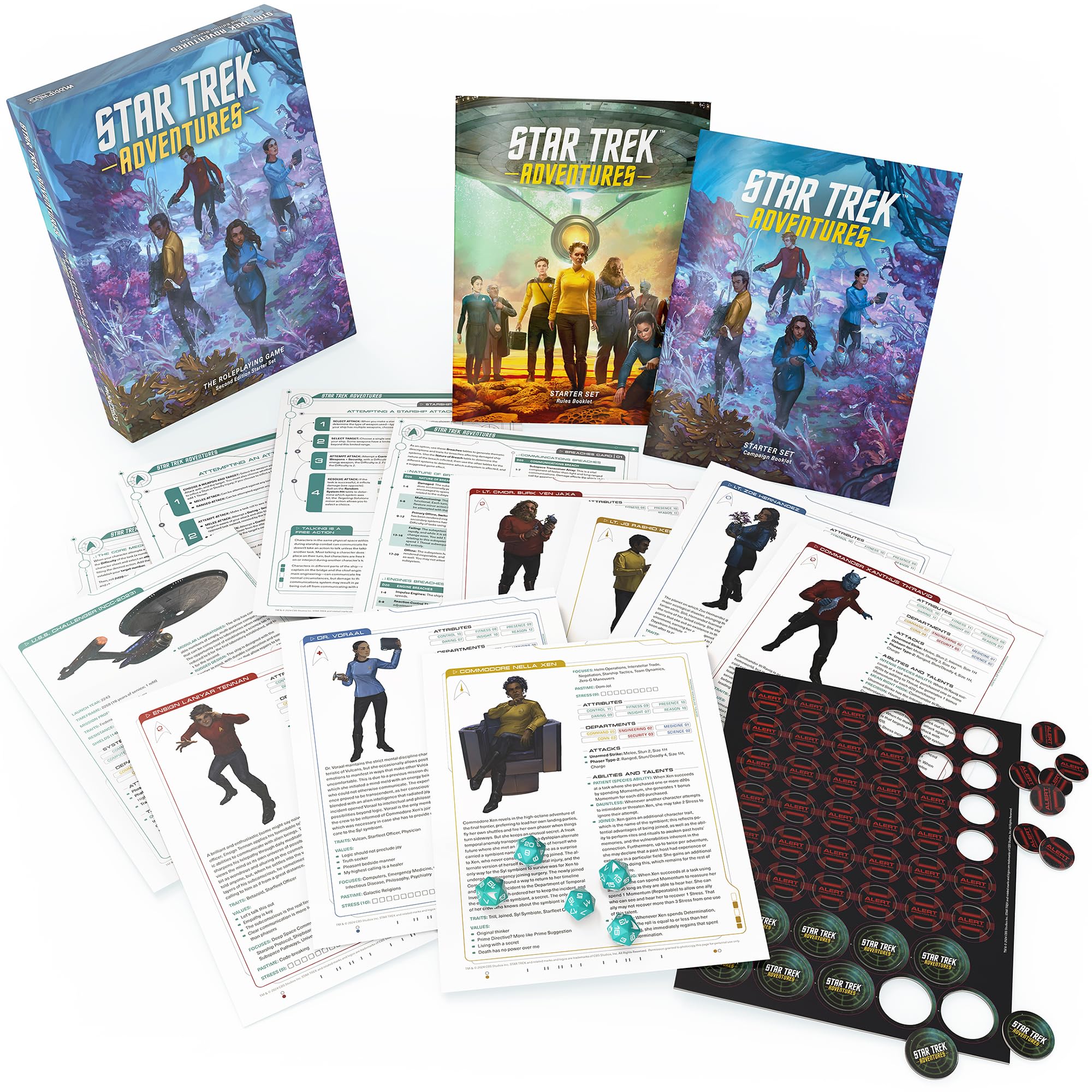 Modiphius Star Trek Adventures The Roleplaying Game Second Edition Starter Set 1