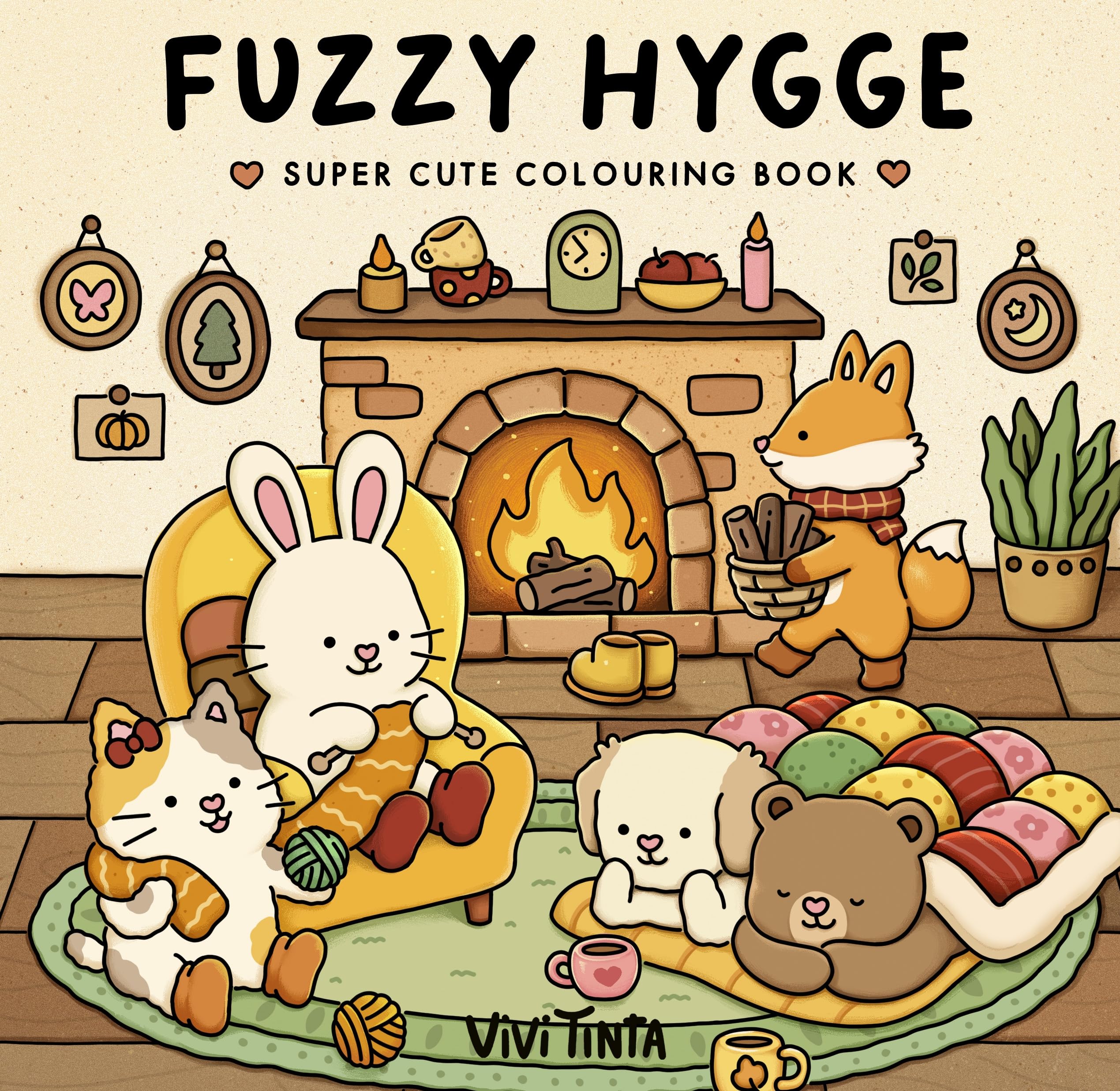 Penguin Fuzzy Hygge: Cute and Cozy Coloring Book for Adults & Teens | Paperback | English 1