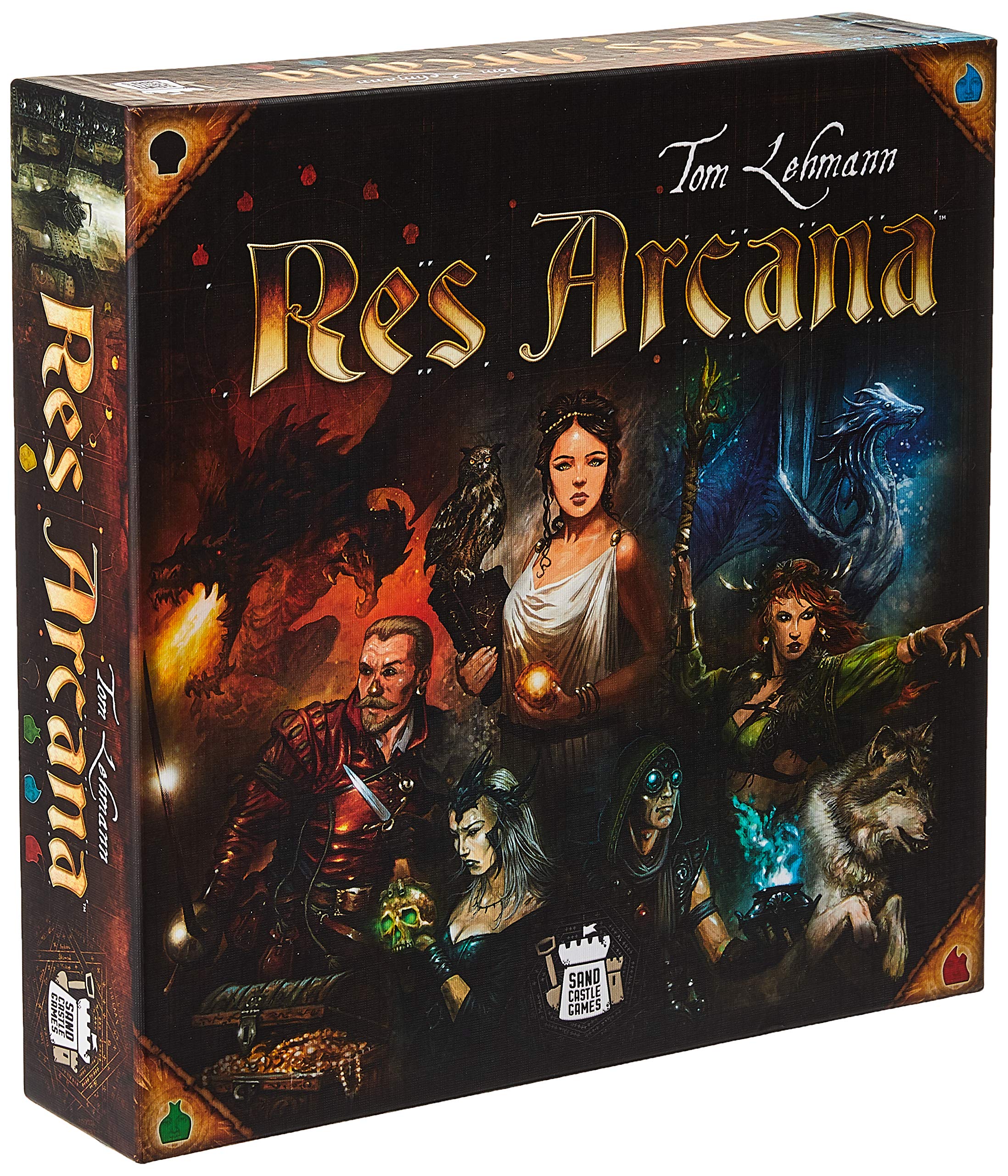 Sand Castle Games Res Arcana Board Game Standard Edition