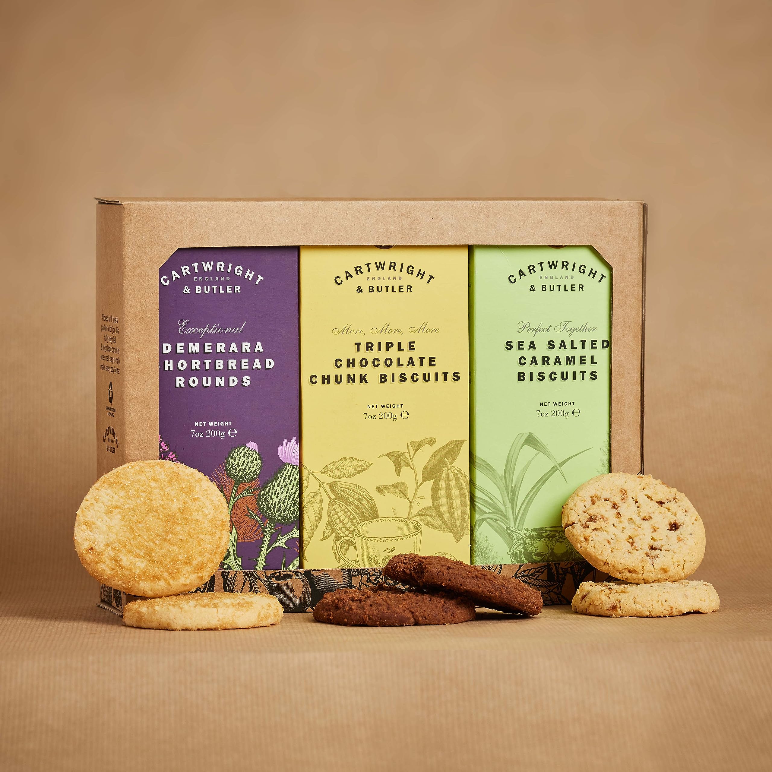 Cartwright & Butler - Trio of Biscuits Gift Set 7
