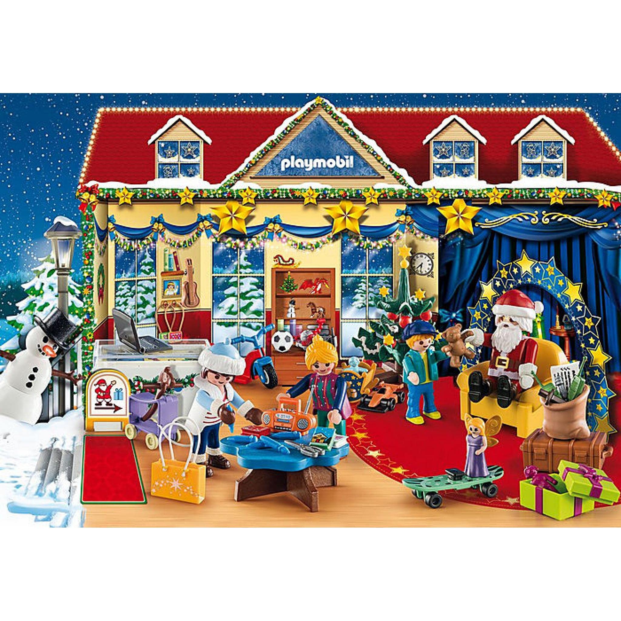 PLAYMOBIL Weihnachts-Spielzeugladen-Adventskalender (70188) – 24-Tage-Ferienspielset 3