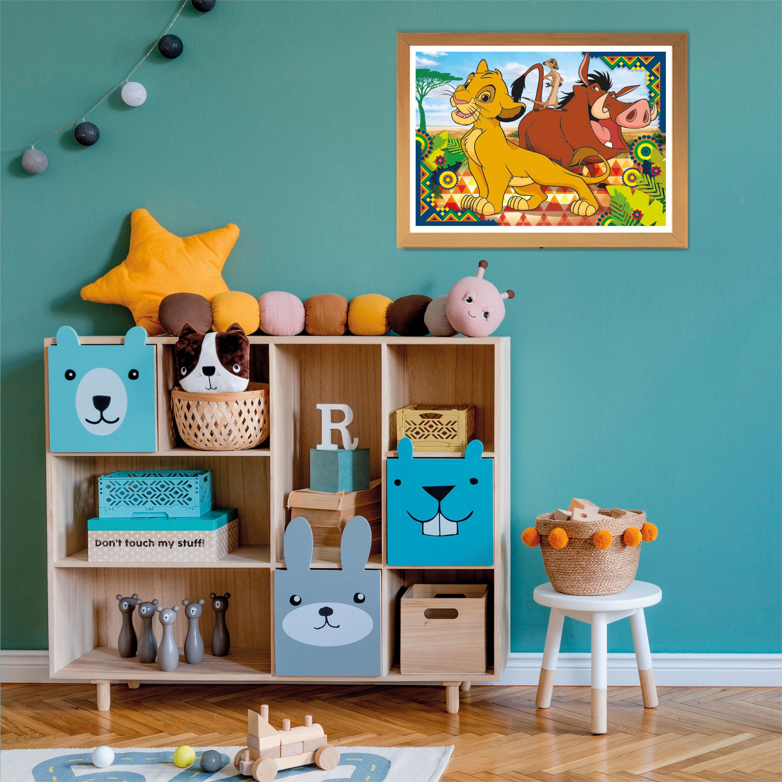 Clementoni SuperColor Disney Lion King 2 x 60-Piece Puzzle - Educational Kids Puzzle for Ages 5+ 9