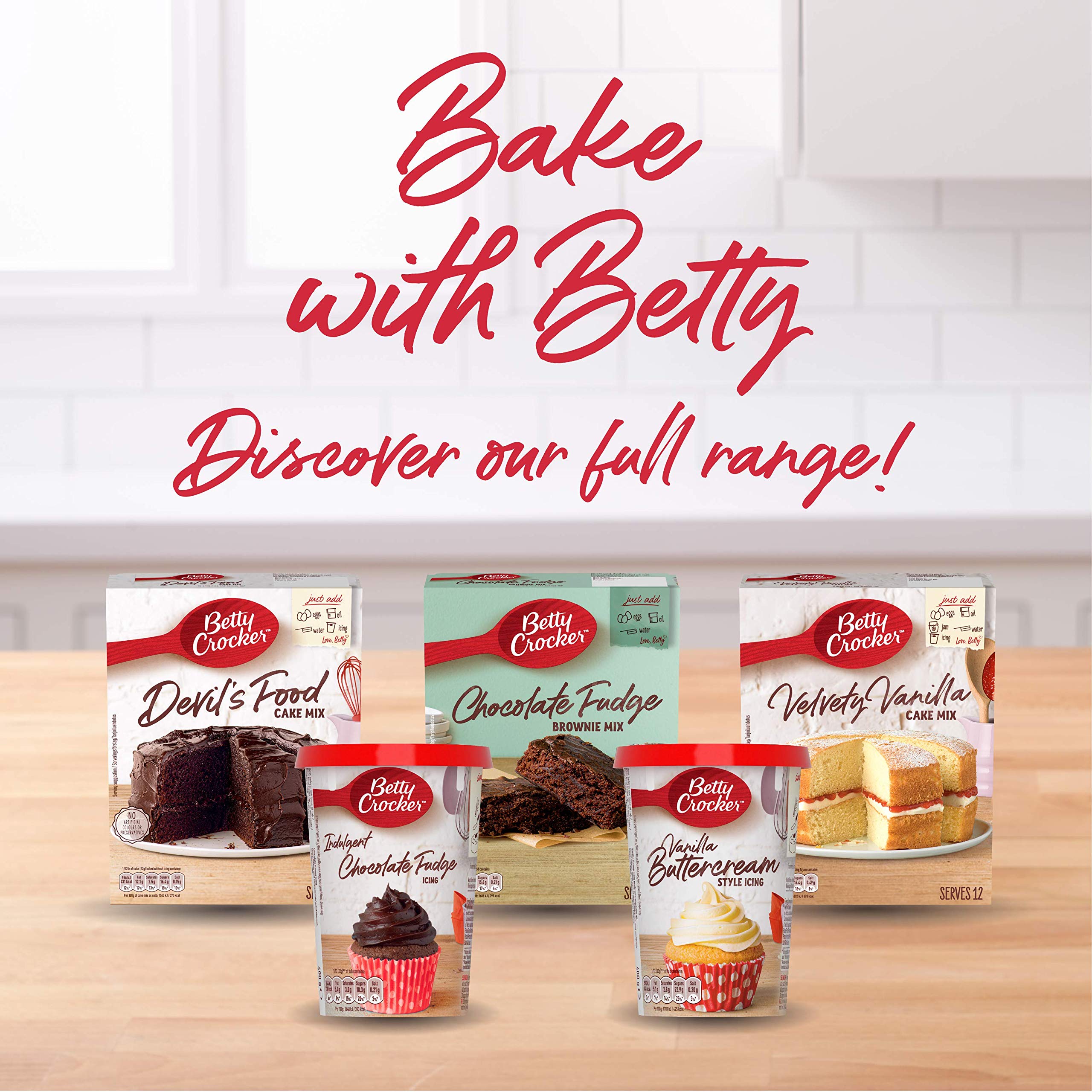 Betty Crocker - Chocolate Chunk Muffin Mix Baking Kit (335g Pack of 4) 8