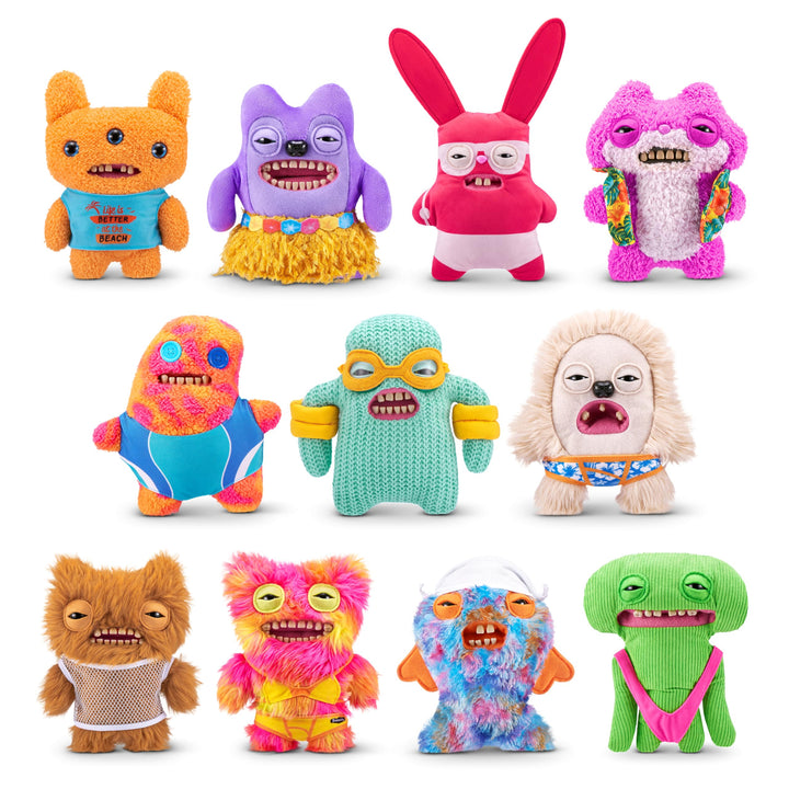 Fuggler Vacay Vibes - Mr Needles Mint Plush Collectible Toy, 9"