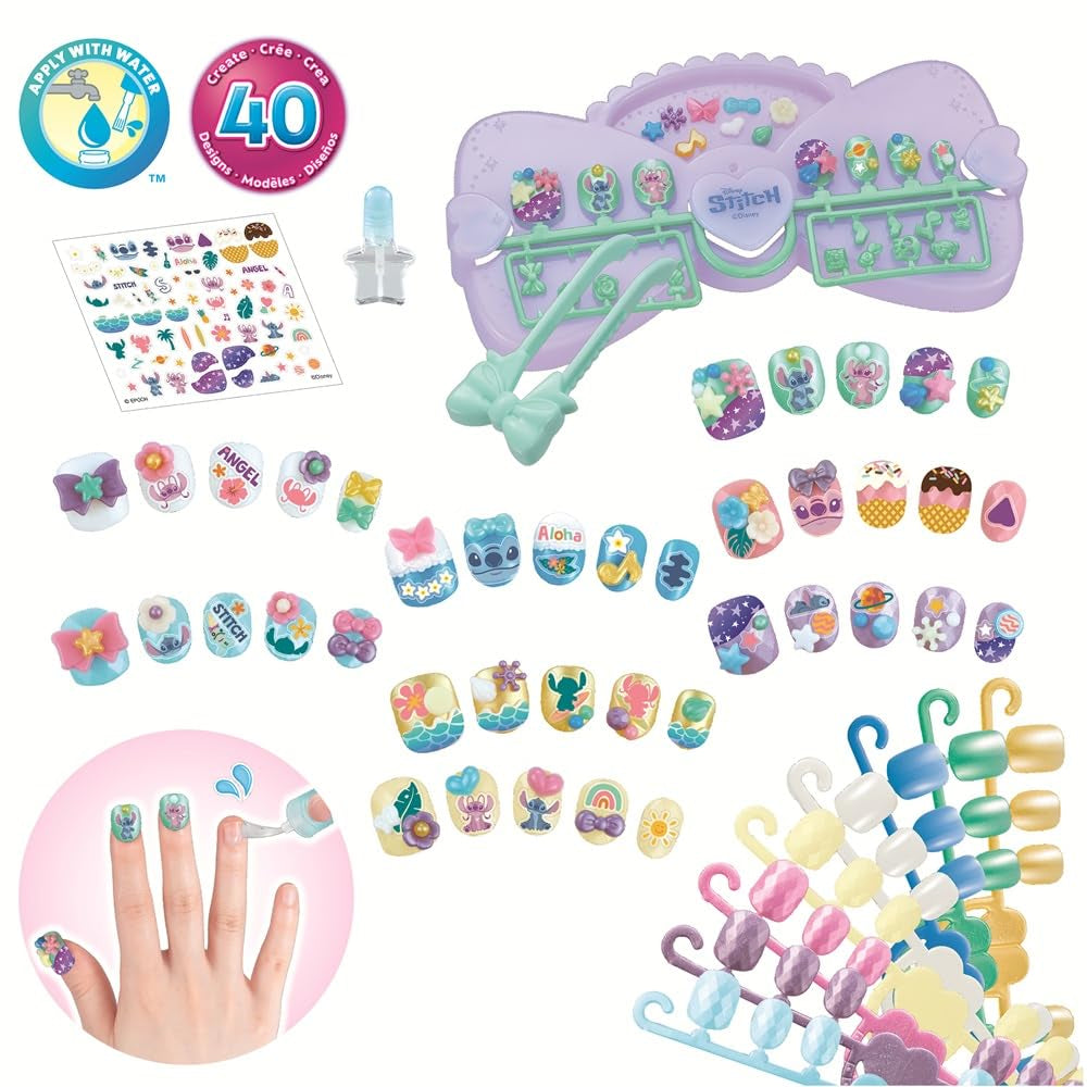 Aquabeads Stitch Nail Designer Kit - Arts & Crafts Bead Activity Set for Kids 4+ 2