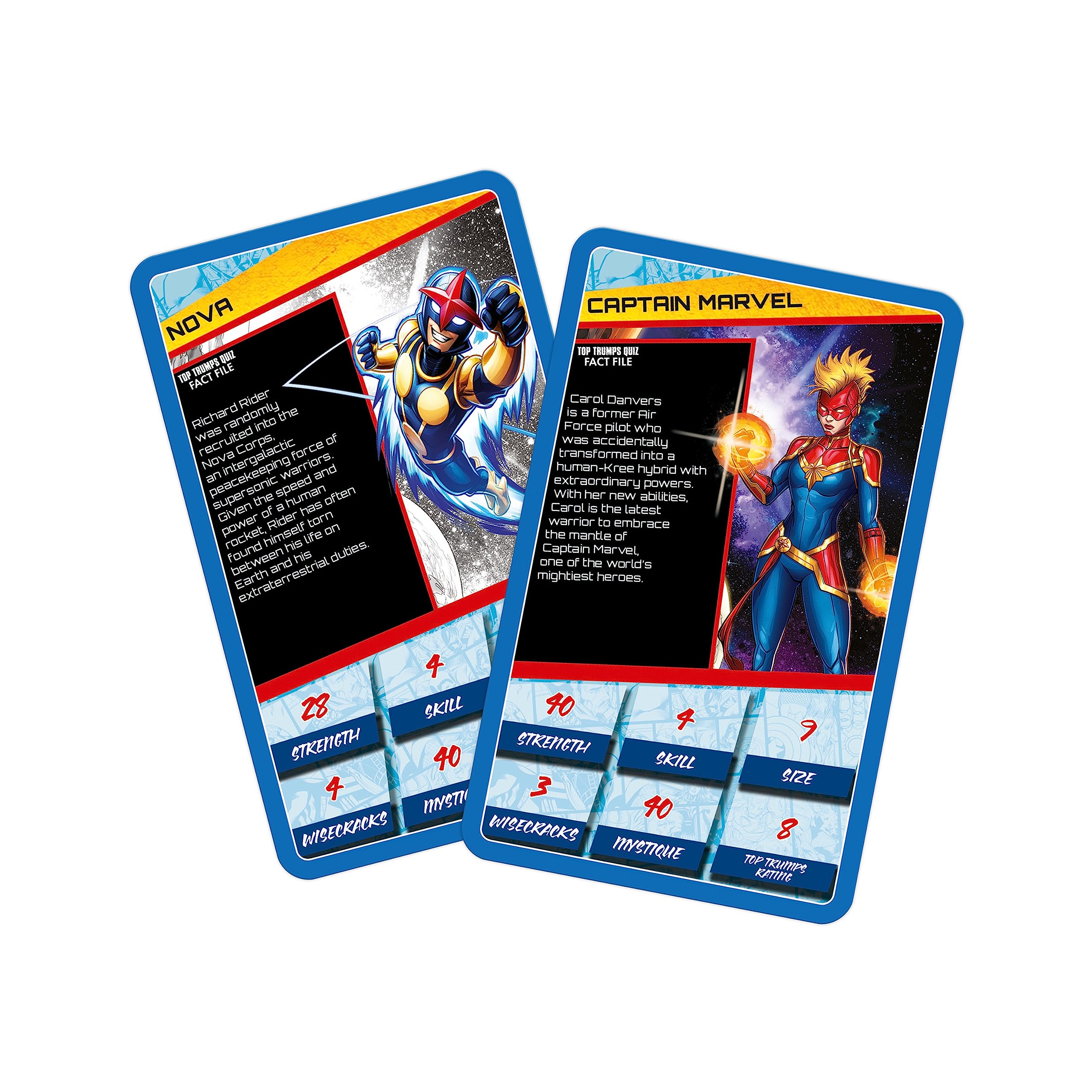 Top Trumps Marvel Universe 2 Card Game - Features Sam Wilson as Captain America | 30 Cards | Unisex Children 3