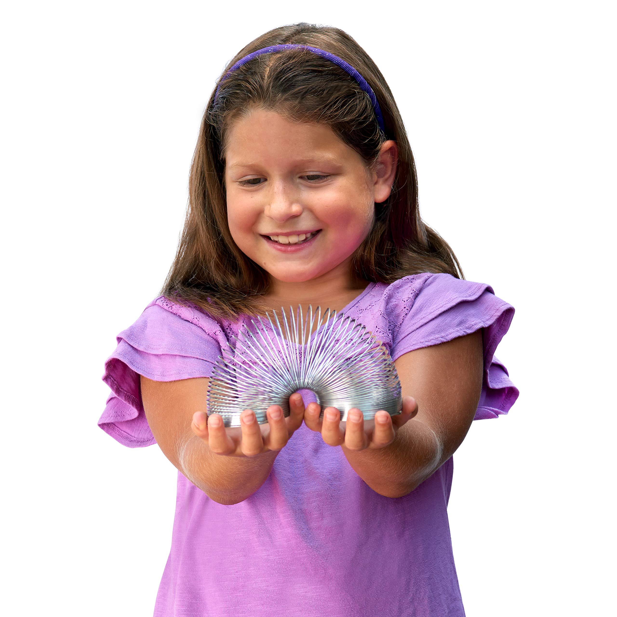 Slinky F9L60100 - Original Metal Walking Spring Toy for Kids 5+ 2