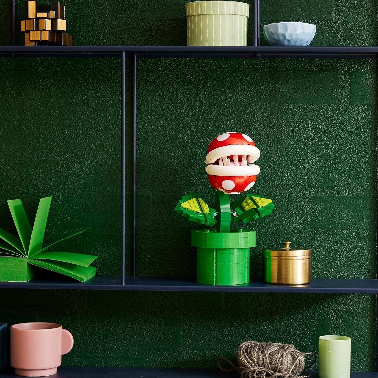 LEGO Super Mario Piranha Plant 71426 - Posable Building Set for Adults 6