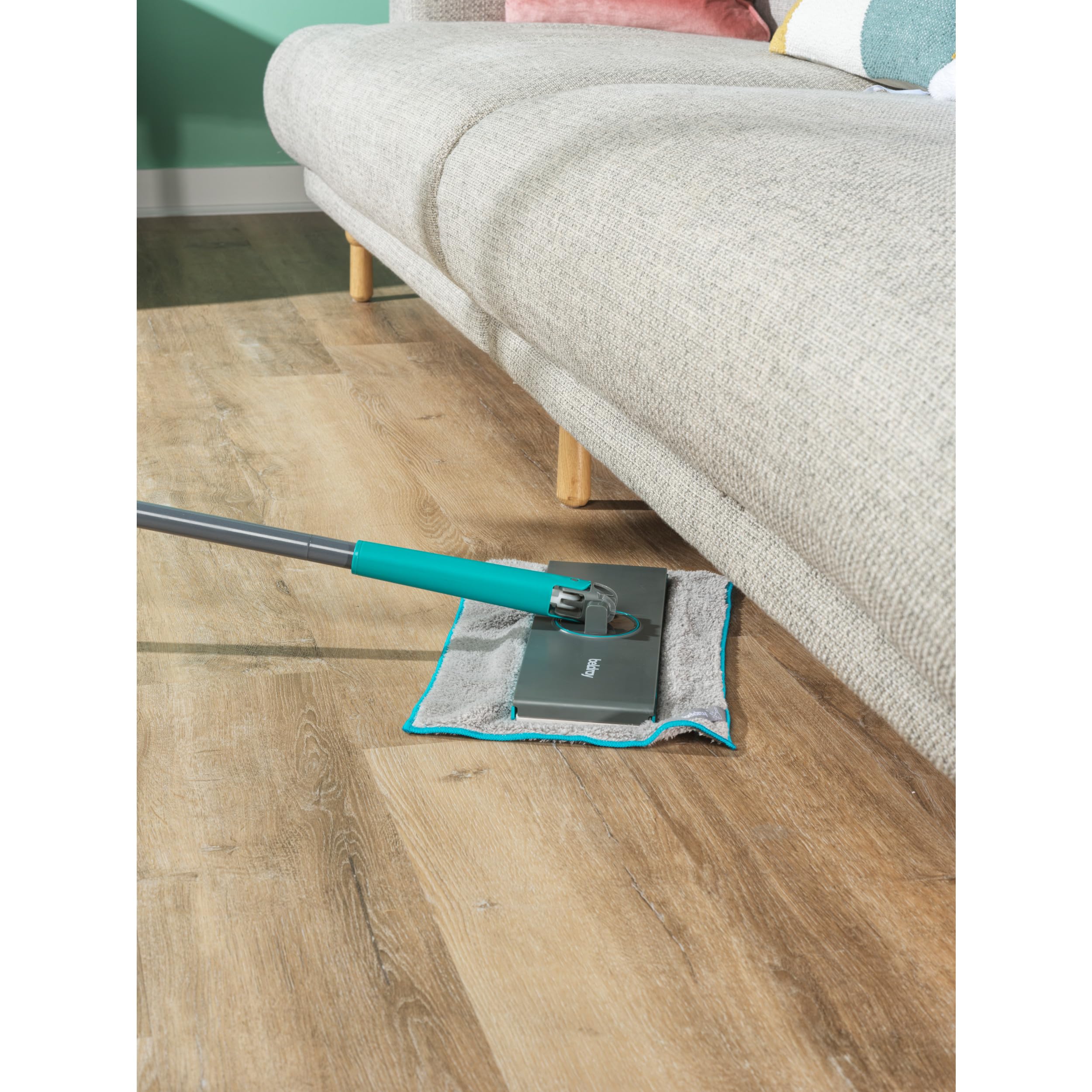 Beldray Anti-Bac Clip-to-Grip Large Mop for Tiles, Floors, Windows & Mirrors 8