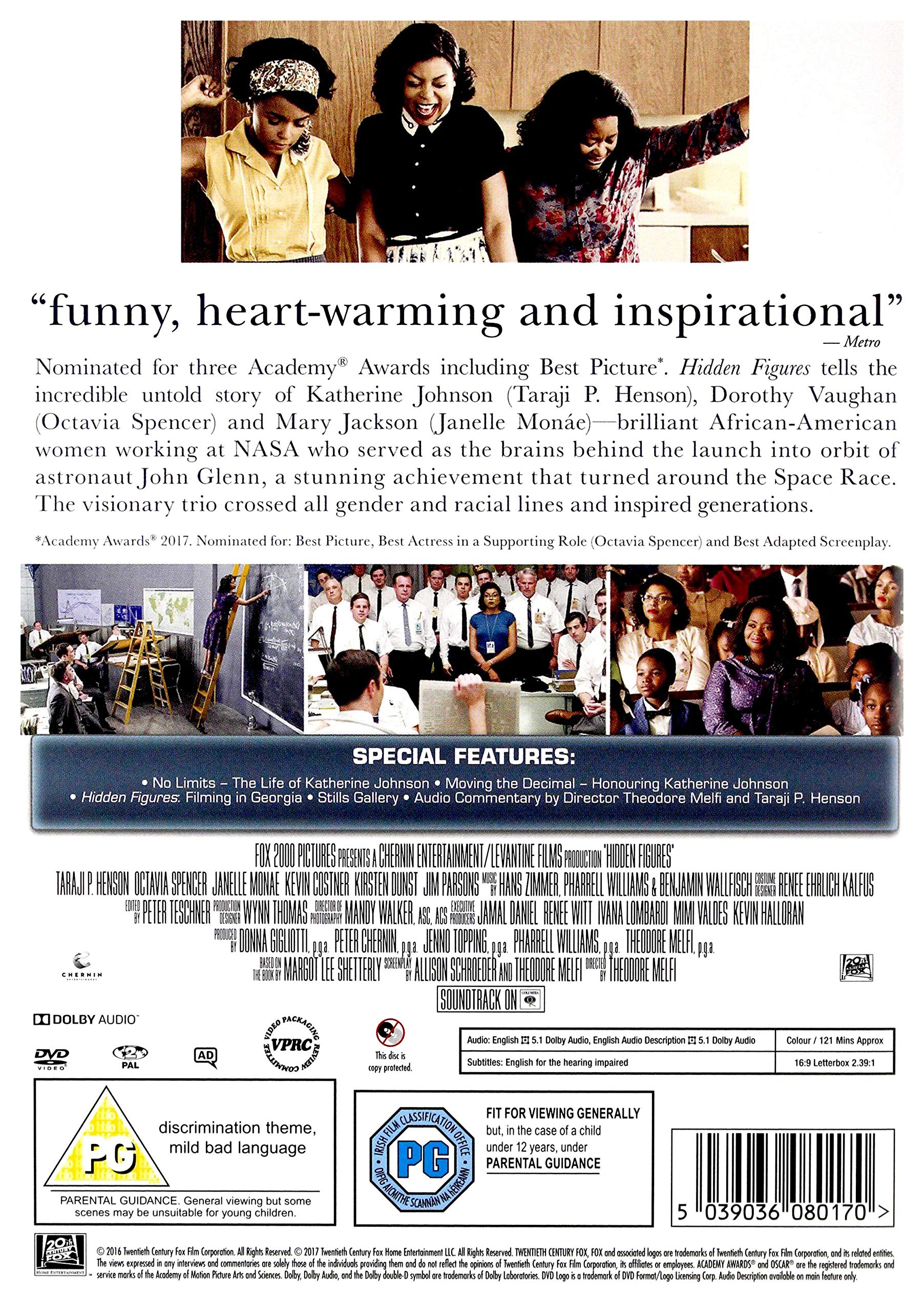 Hidden Figures [DVD]