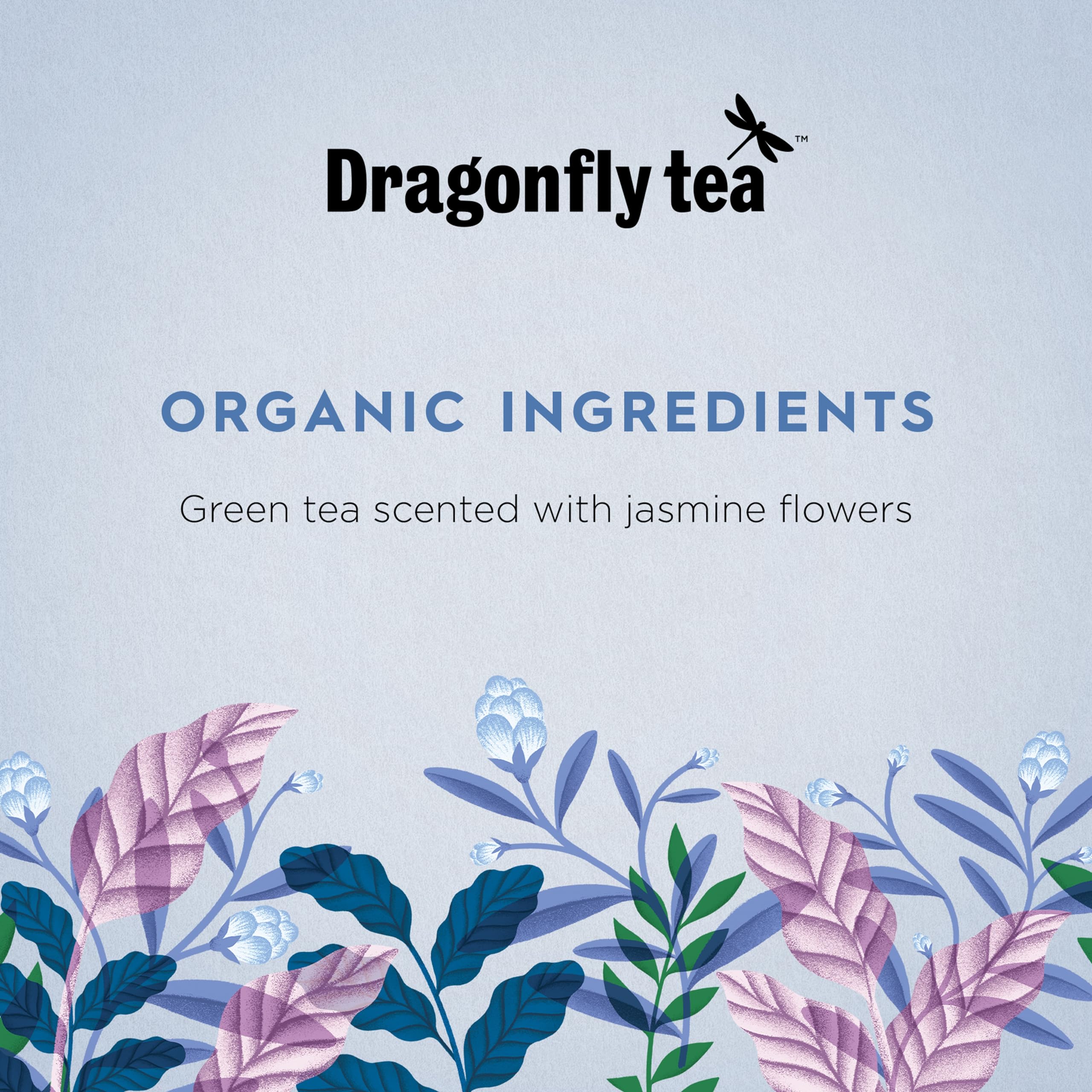 Dragonfly Tea - Moonlight Jasmine Organic Scented Green Tea (20 Teabags) 2
