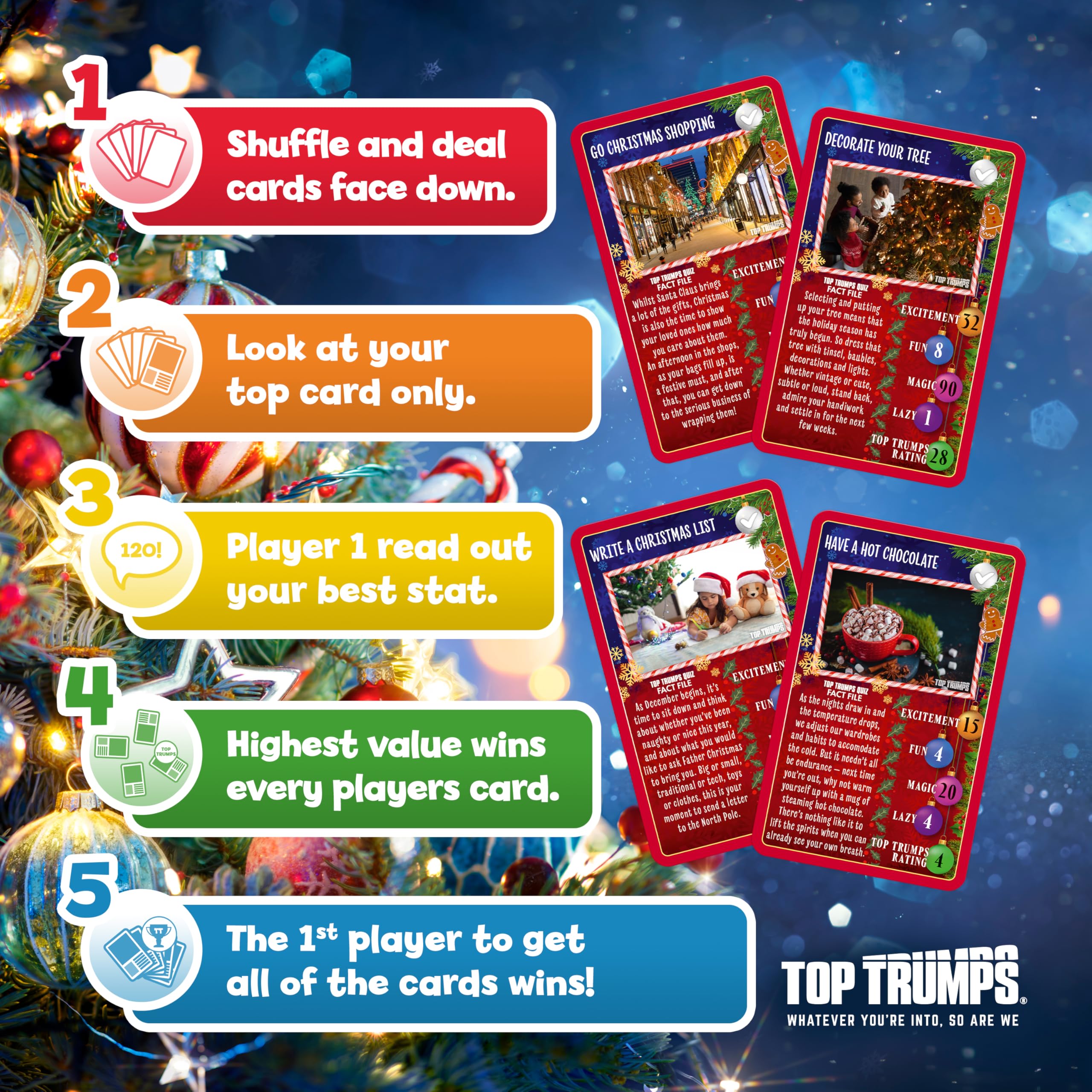 Top Trumps Magical Christmas Challenge Card Game 9