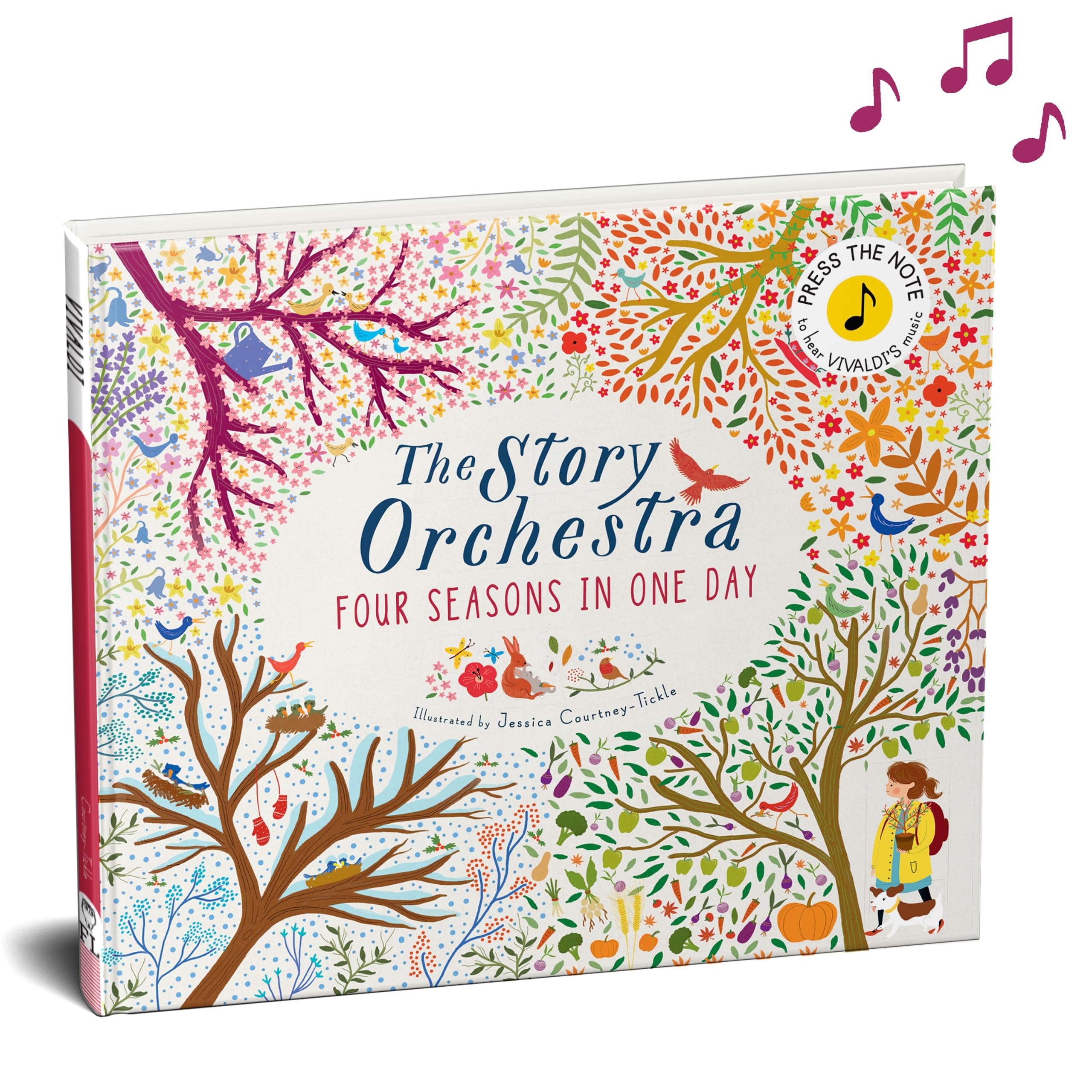 Frances Lincoln The Story Orchestra: Four Seasons in One Day - Classical Music Sound Book for Ages 2-5 1