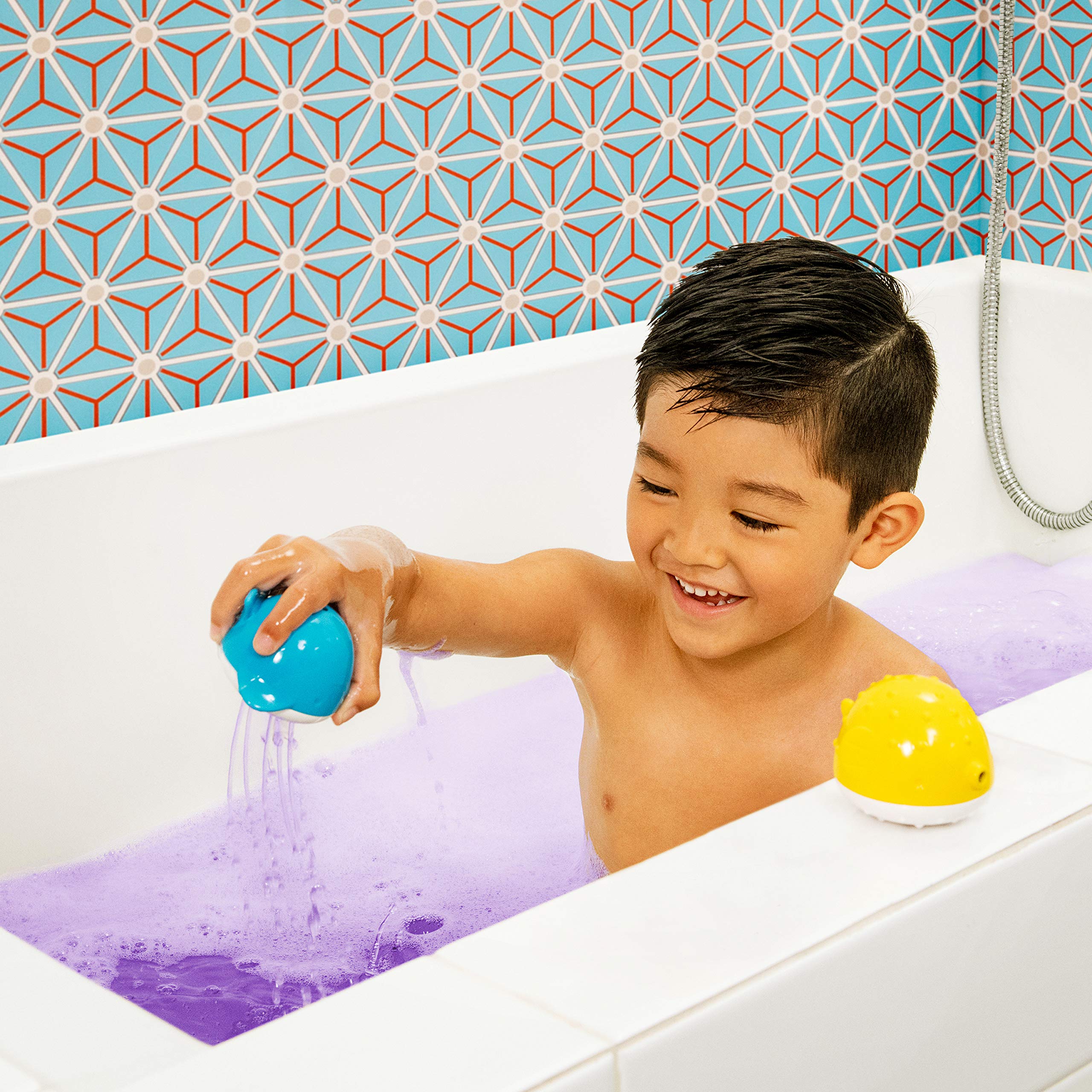 Munchkin - Colour Buddies Bath Bomb Toy Set for Toddlers 24M+ 7