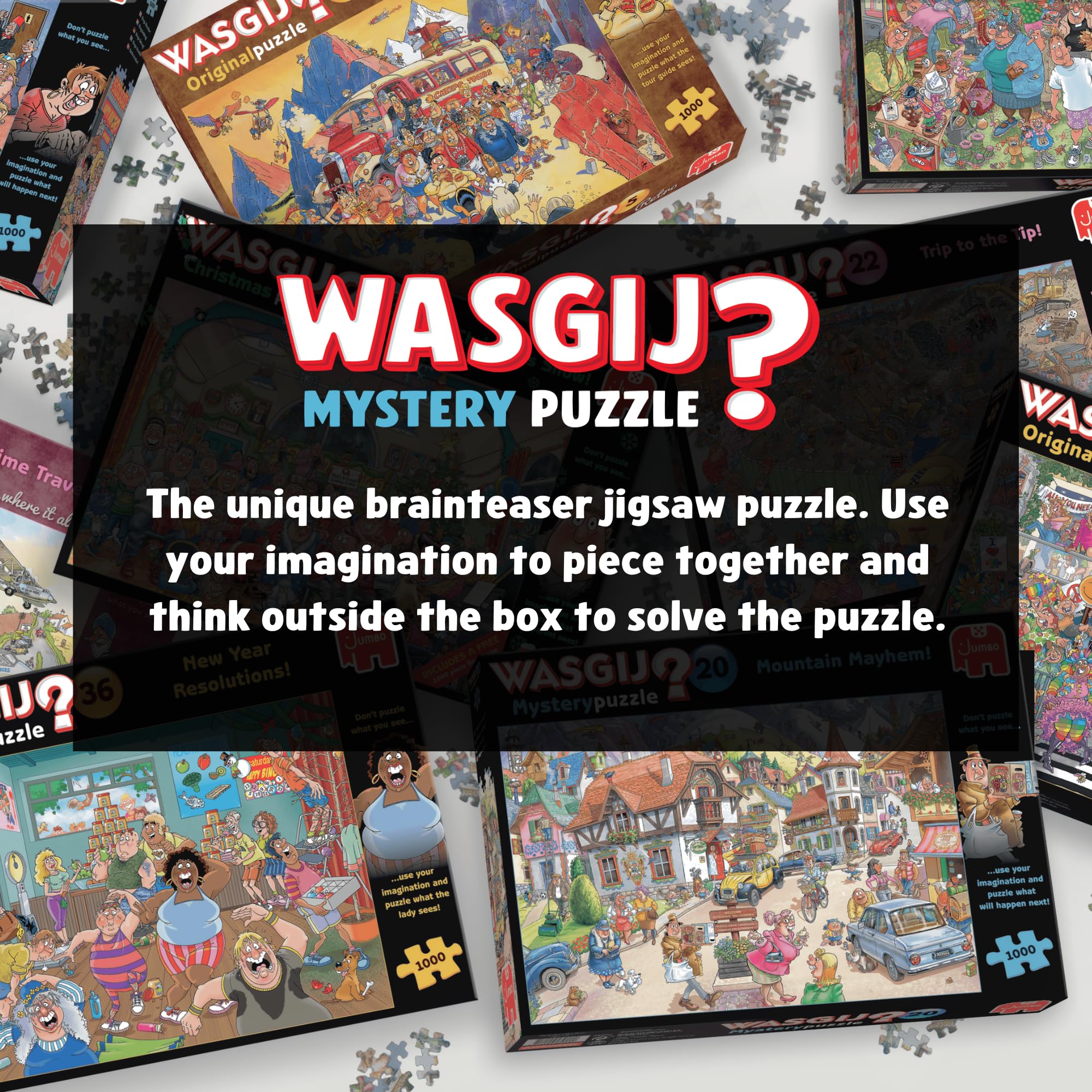 Wasgij Mystery 29 - Donation Debacle 1000 Piece Jigsaw Puzzle 4