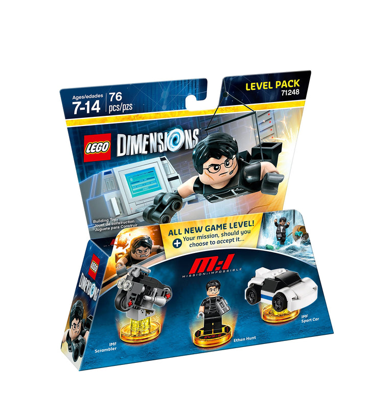 Lego Dimensions: Mission Impossible Level Pack - Buildable Action Figures & Vehicles