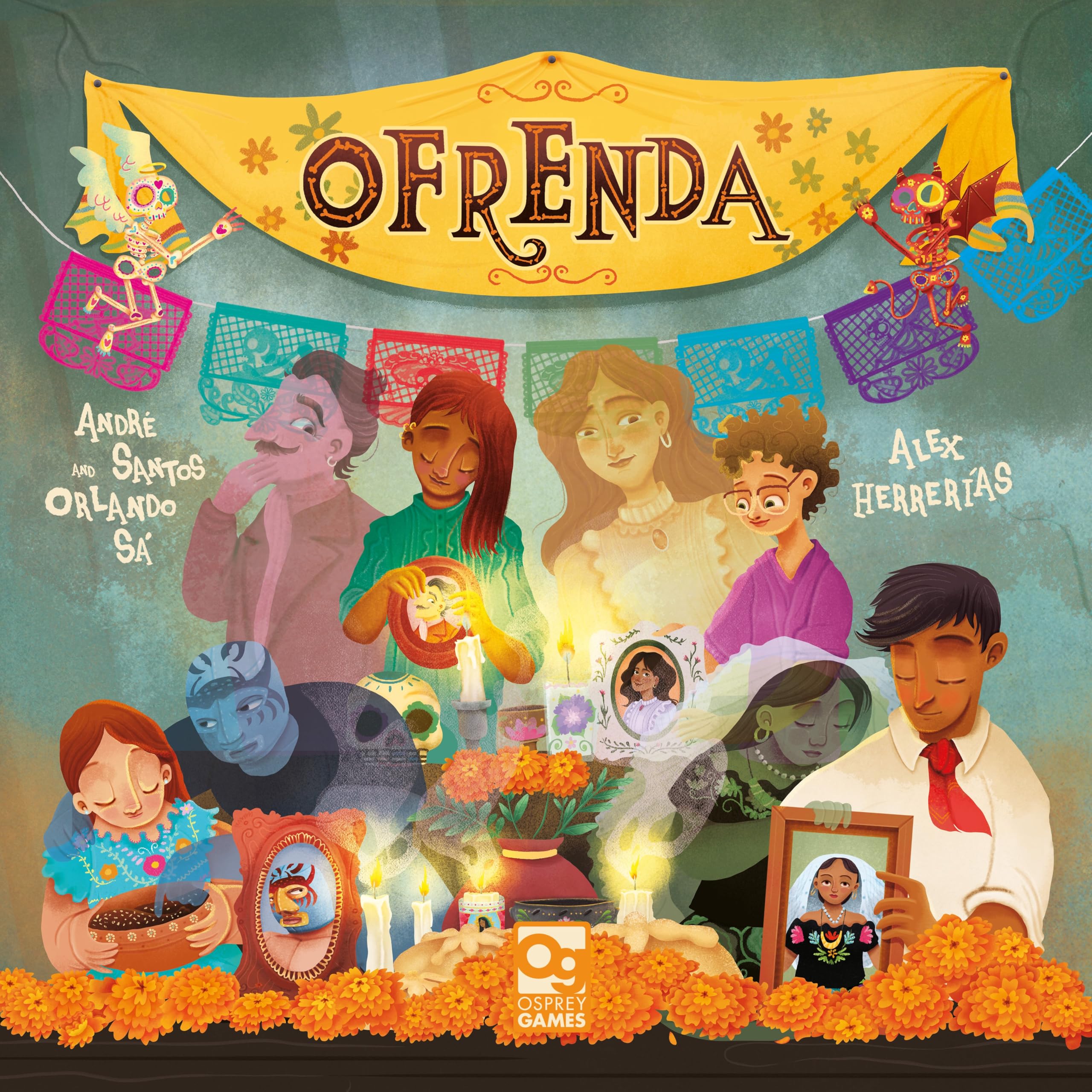 Osprey Games Ofrenda Board Game | 1-4 Players | 60 Min Play Time 1