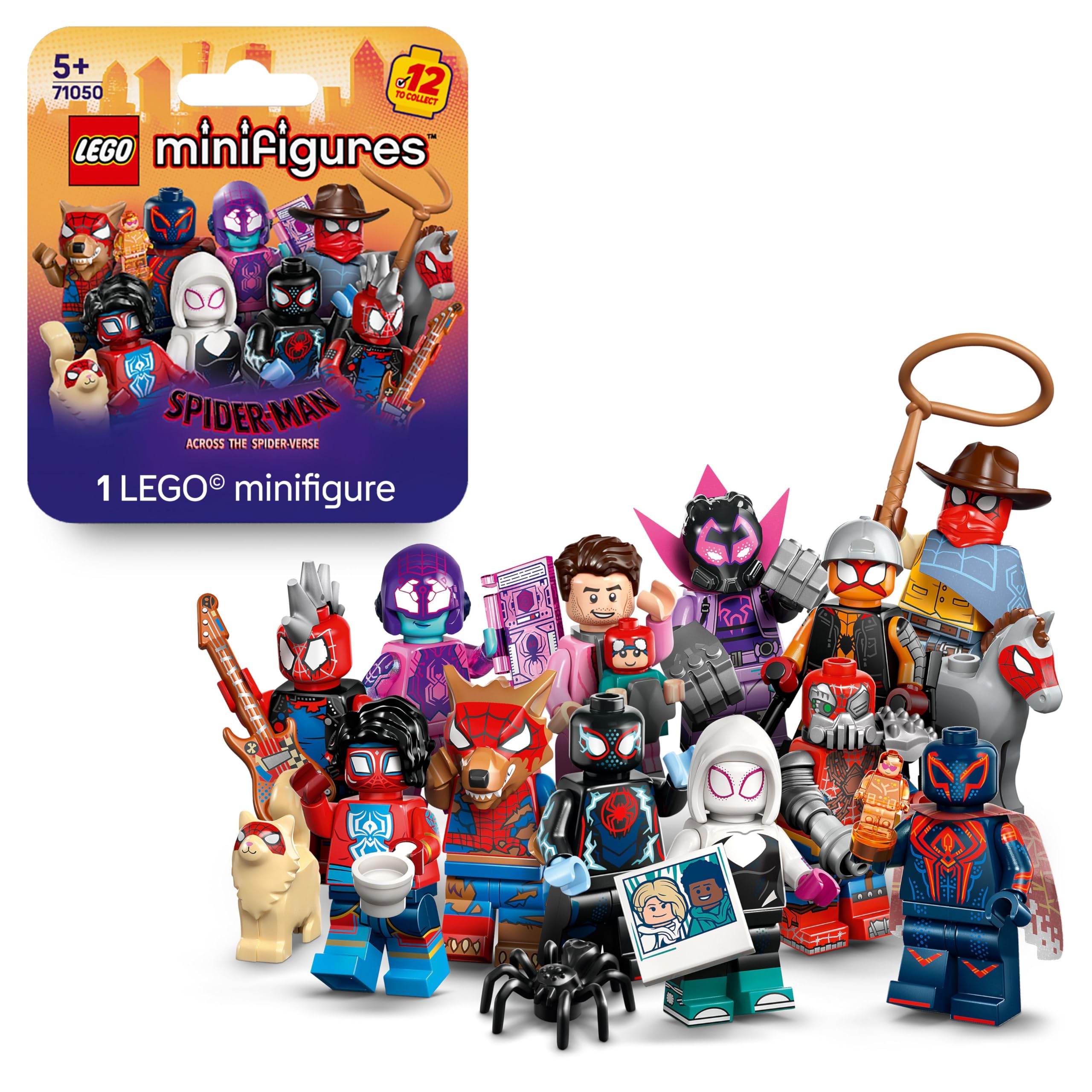 LEGO Minifigures Spider-Man: Across the Spider-Verse - Collectible Figure (1 Pack) 1