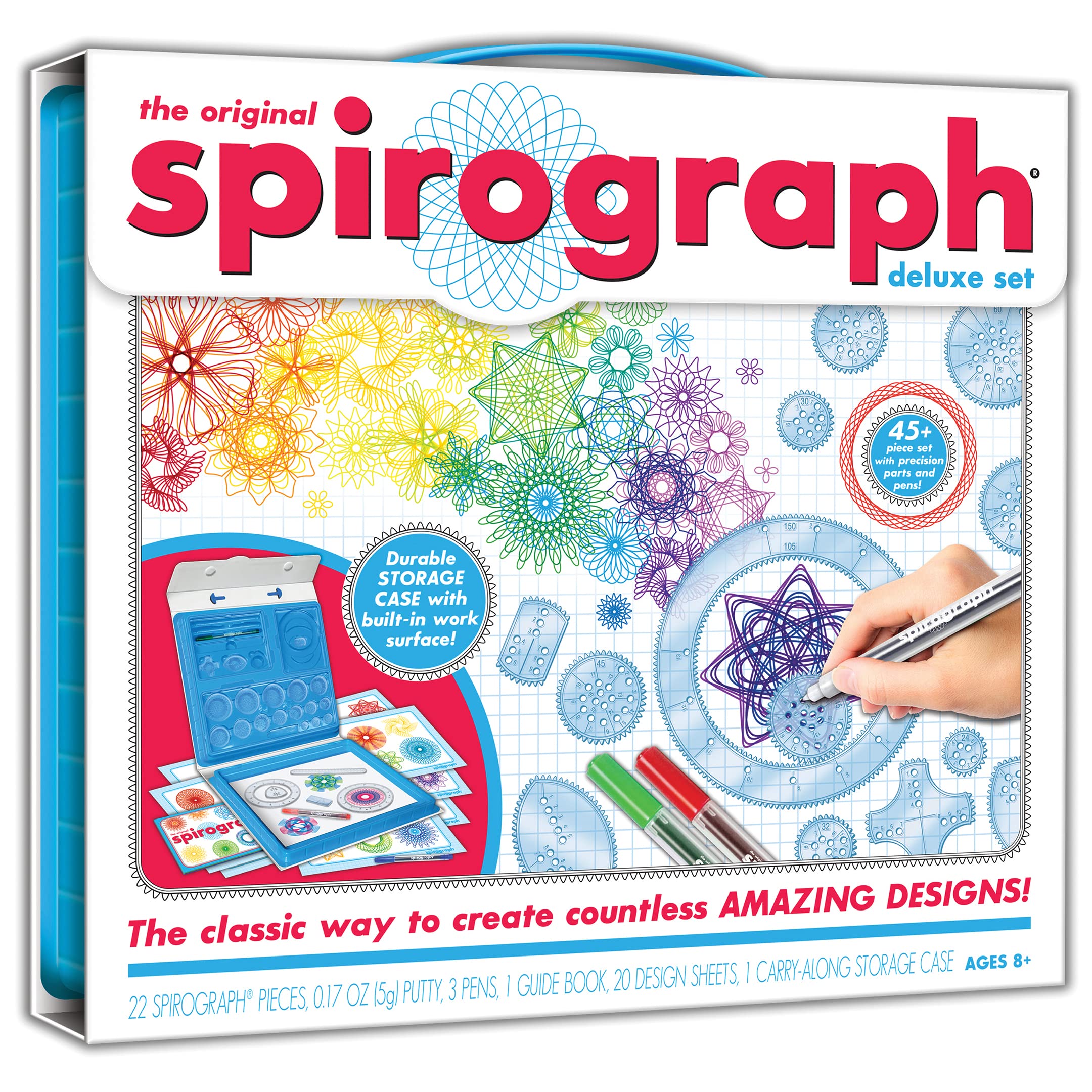Spirograph Deluxe Set - Art & Design Toy for Kids 8+ 4