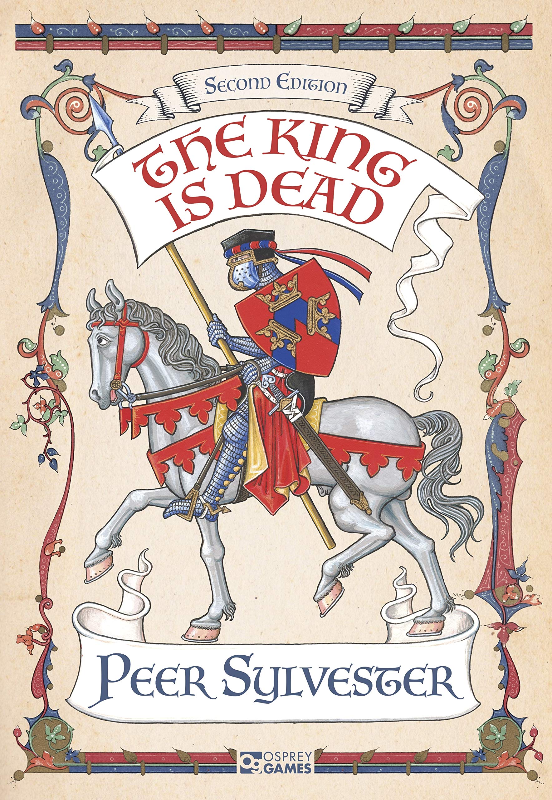 Osprey Games The King is Dead: 2nd Edition Board Game | Ages 14+ | 2-4 Players | 30-45 Min