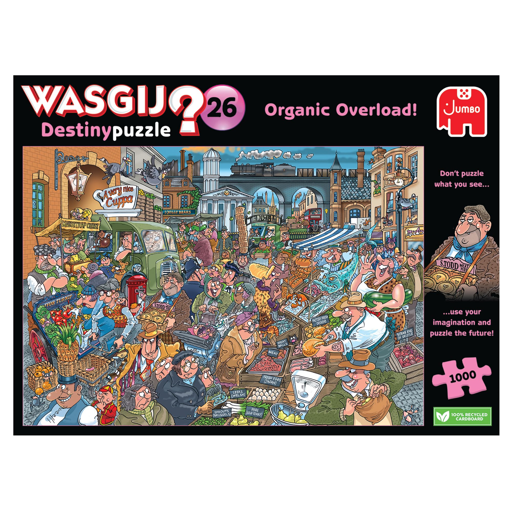 Wasgij Destiny 26: Organic Overload - 1000 Piece Puzzle for Adults 2