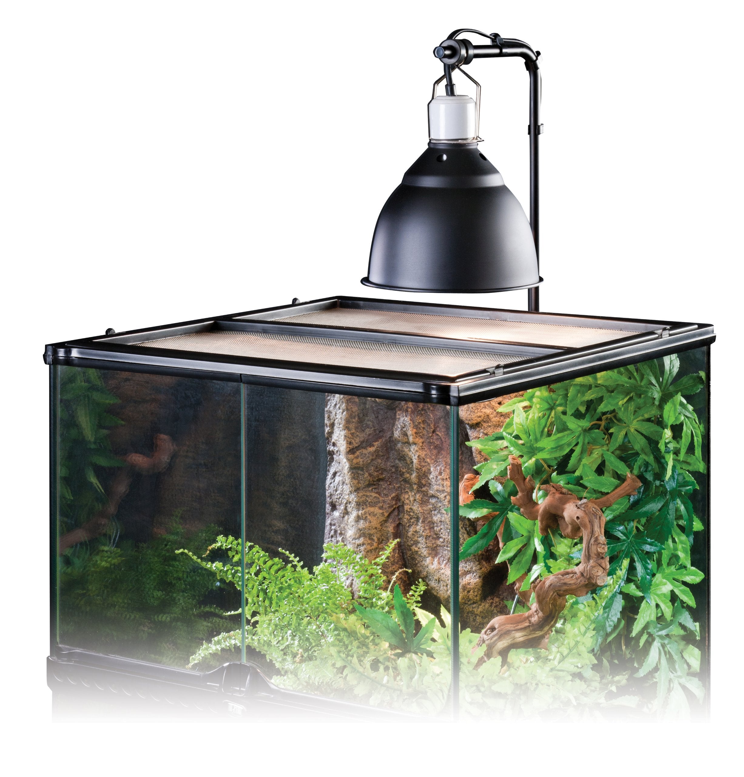 Exo Terra Light Dome Bracket for Terrarium Heat Lamps | Black/Gray | Model PT2223 3
