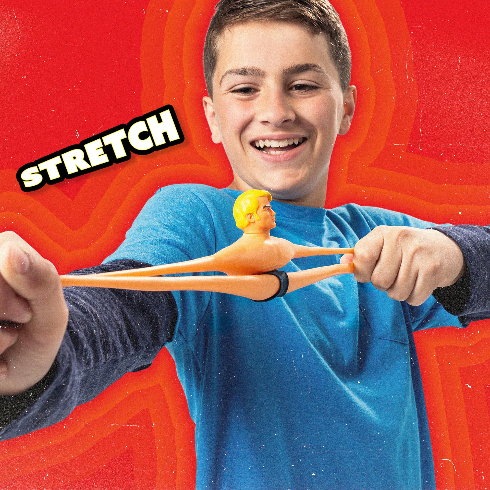 Stretch Armstrong Retro 6-Inch Action Figure - Latex Rubber Stretchable Toy 15