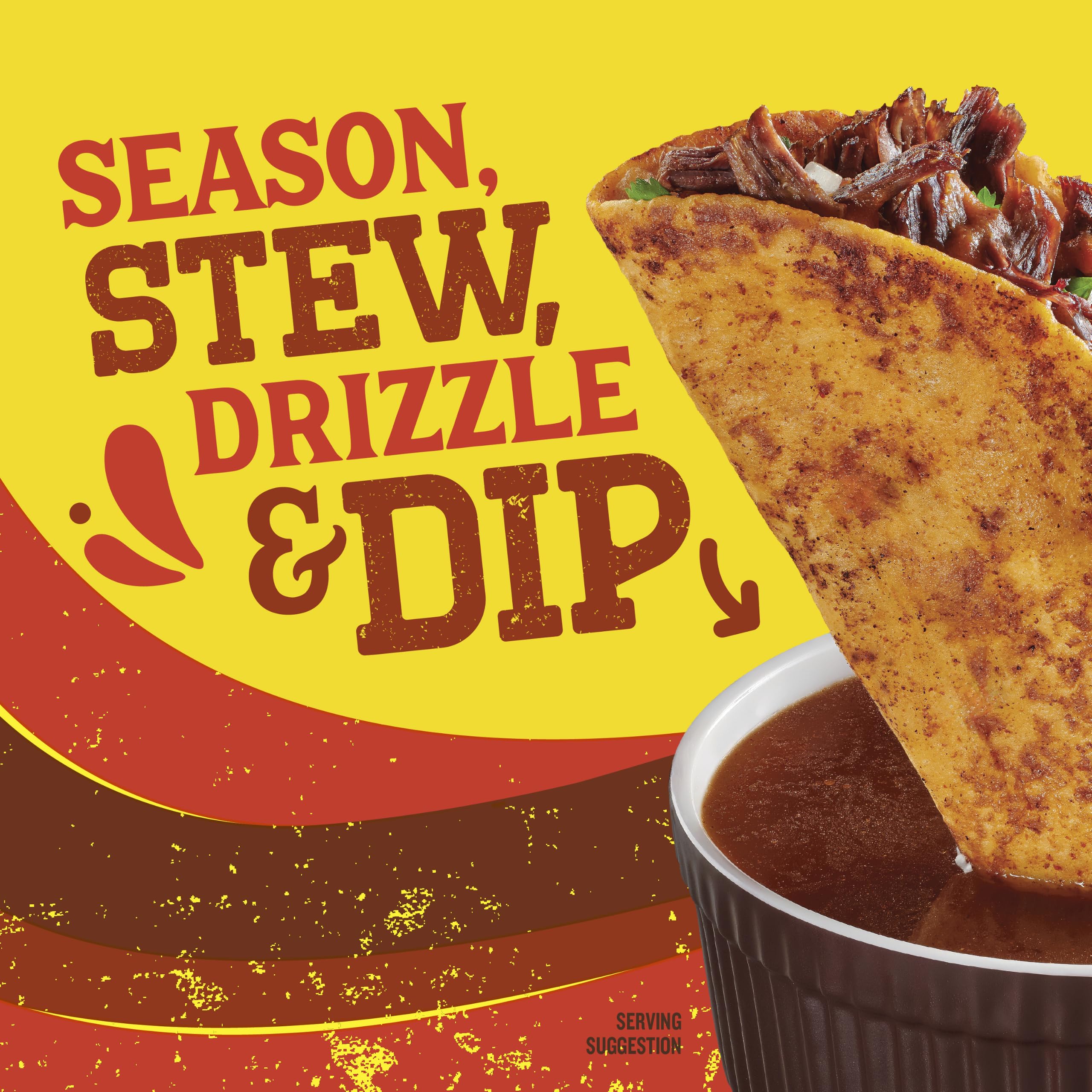 Old El Paso Street Vibes Birria Soft Taco Kit - Mild Chilli, Ready in 20 Mins, Vegetarian Friendly, 257g 3