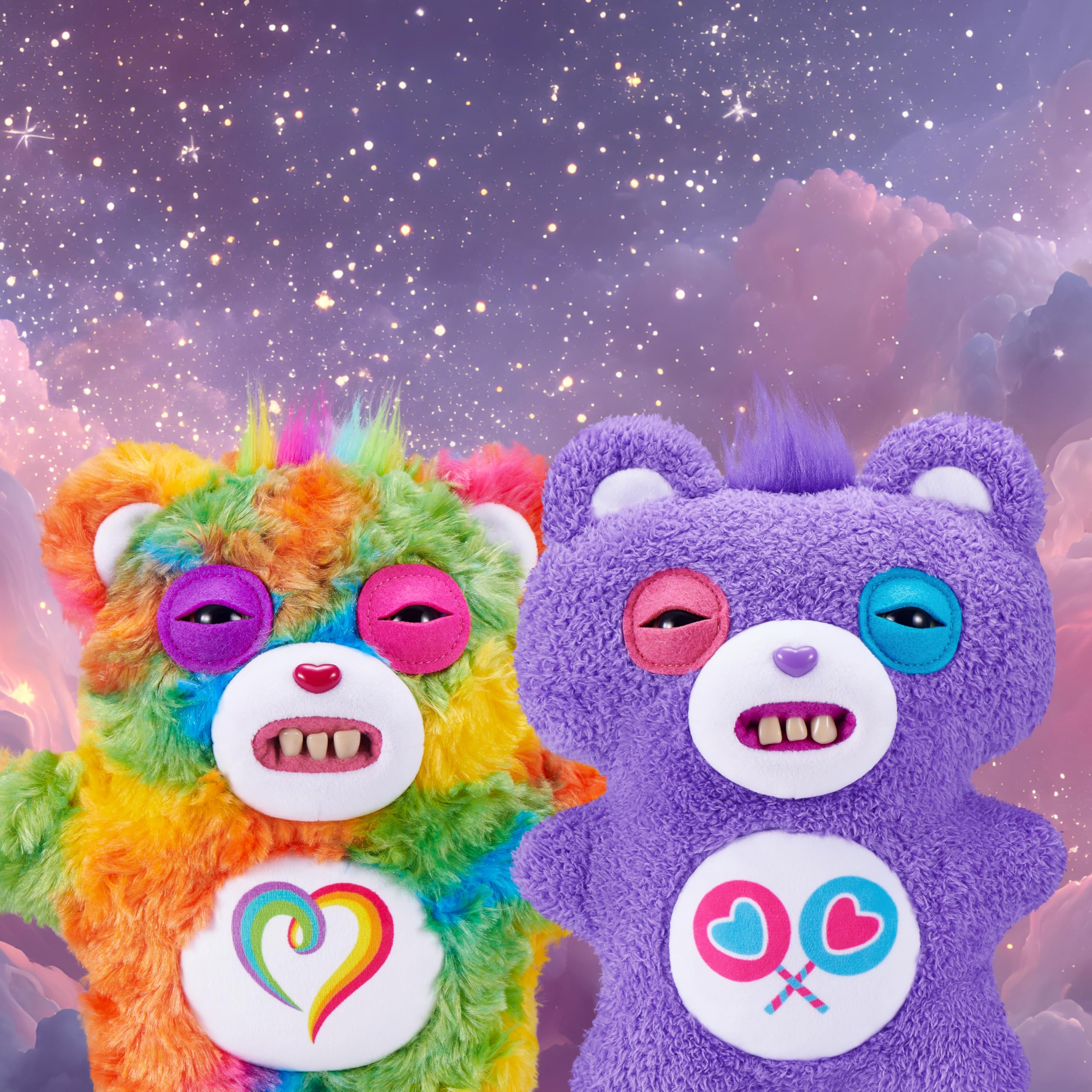 Fuggler Care Bears Plush Toy - Share Bear | 9-Inch | Polyester | Ages 4+ 3
