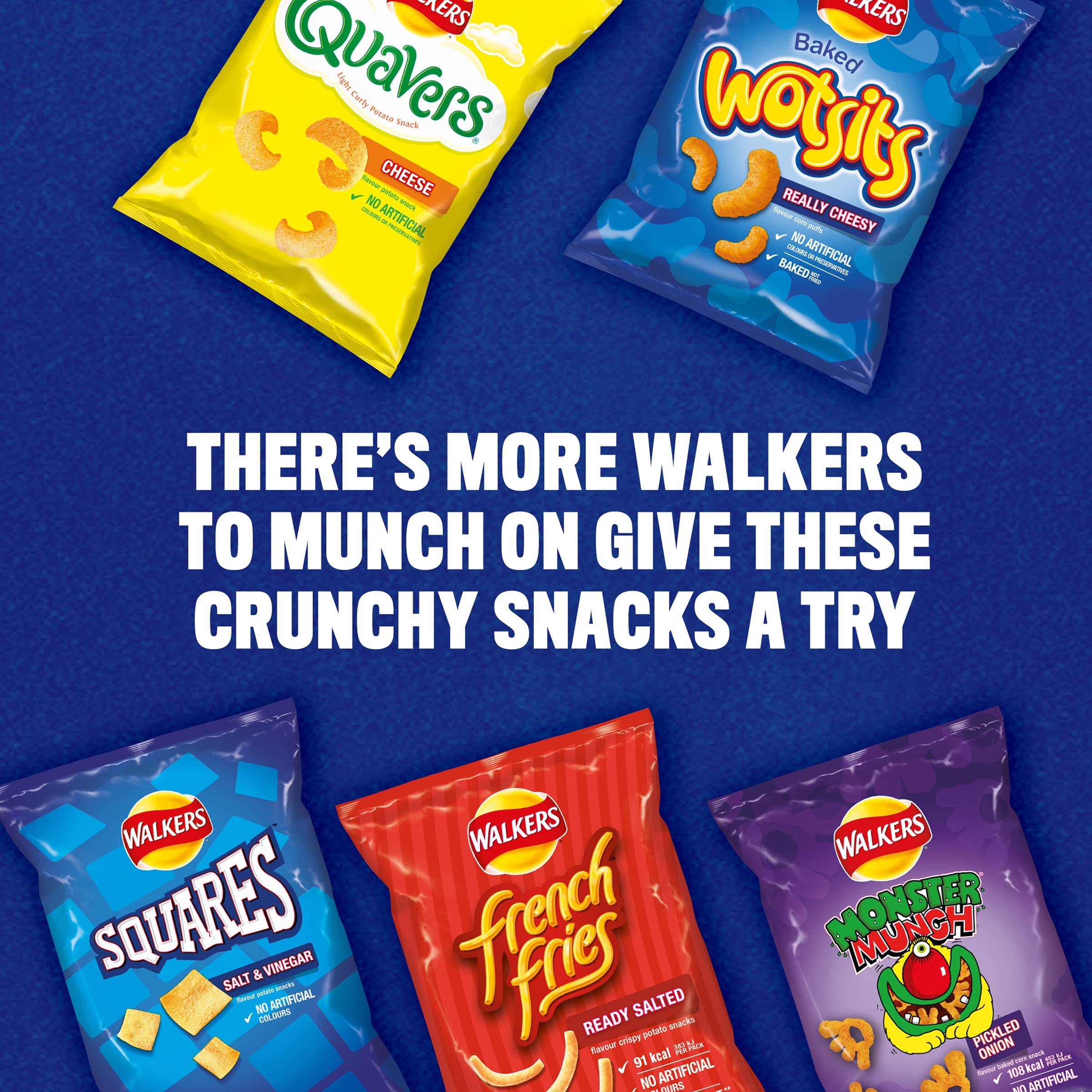 Walkers Wotsits Really Cheesy Snacks, 22.5g (Case of 32) 7