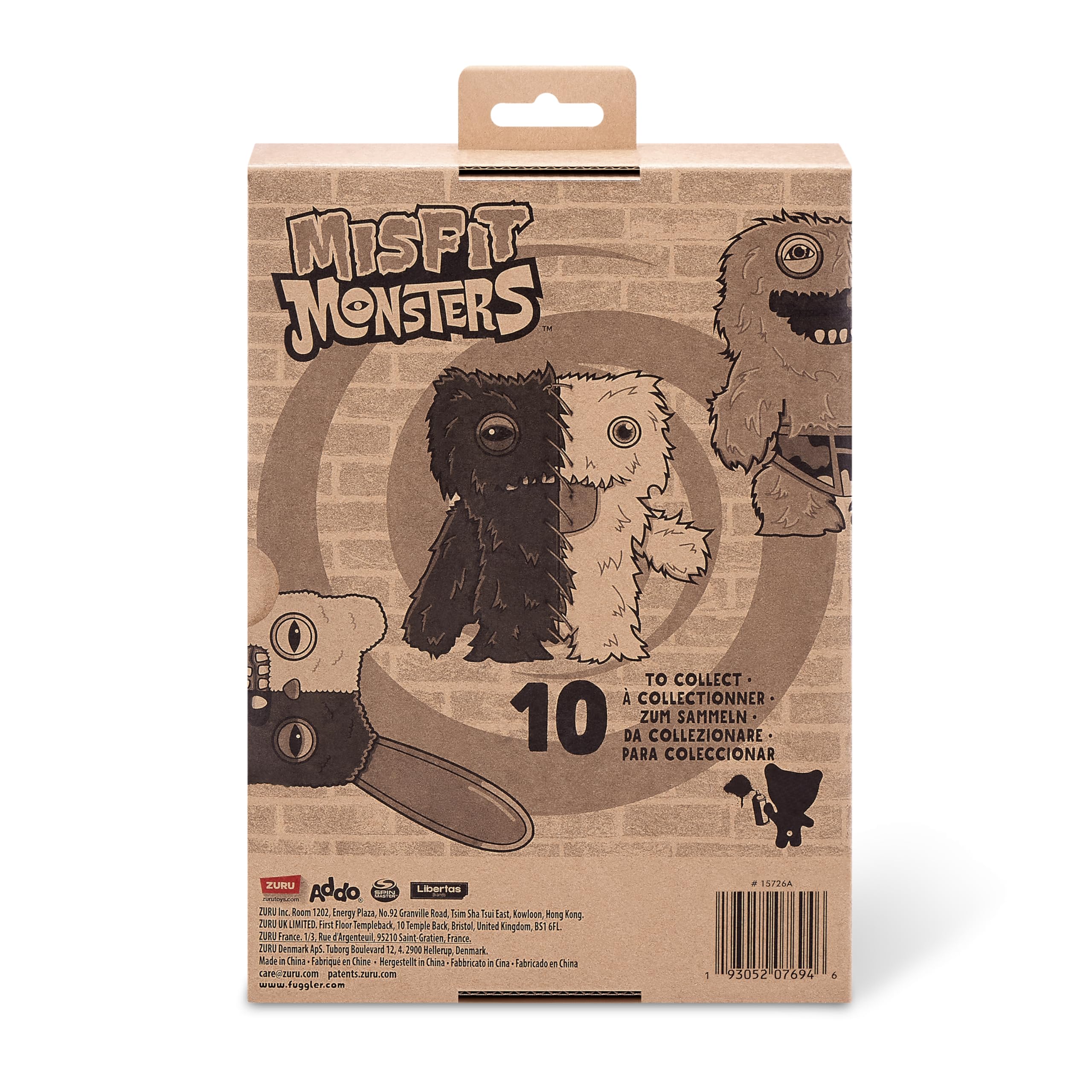 Fuggler Misfit Monsters 9-inch Series 1 - Funny Ugly Plush Toy with Human-Like Teeth 14