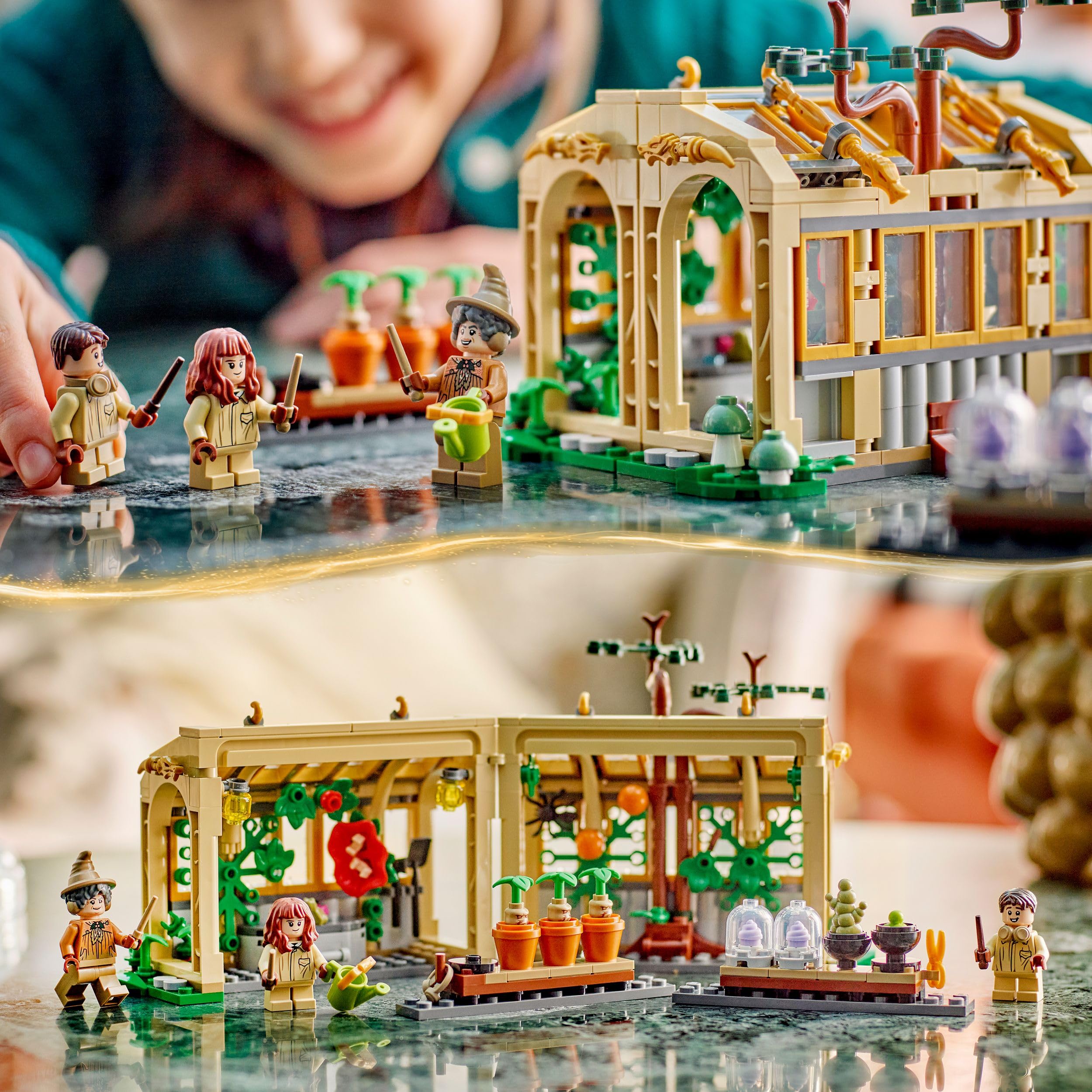LEGO Harry Potter Hogwarts Castle: Herbology Class Set with Neville Longbottom - Building Toy for Ages 8+ 6