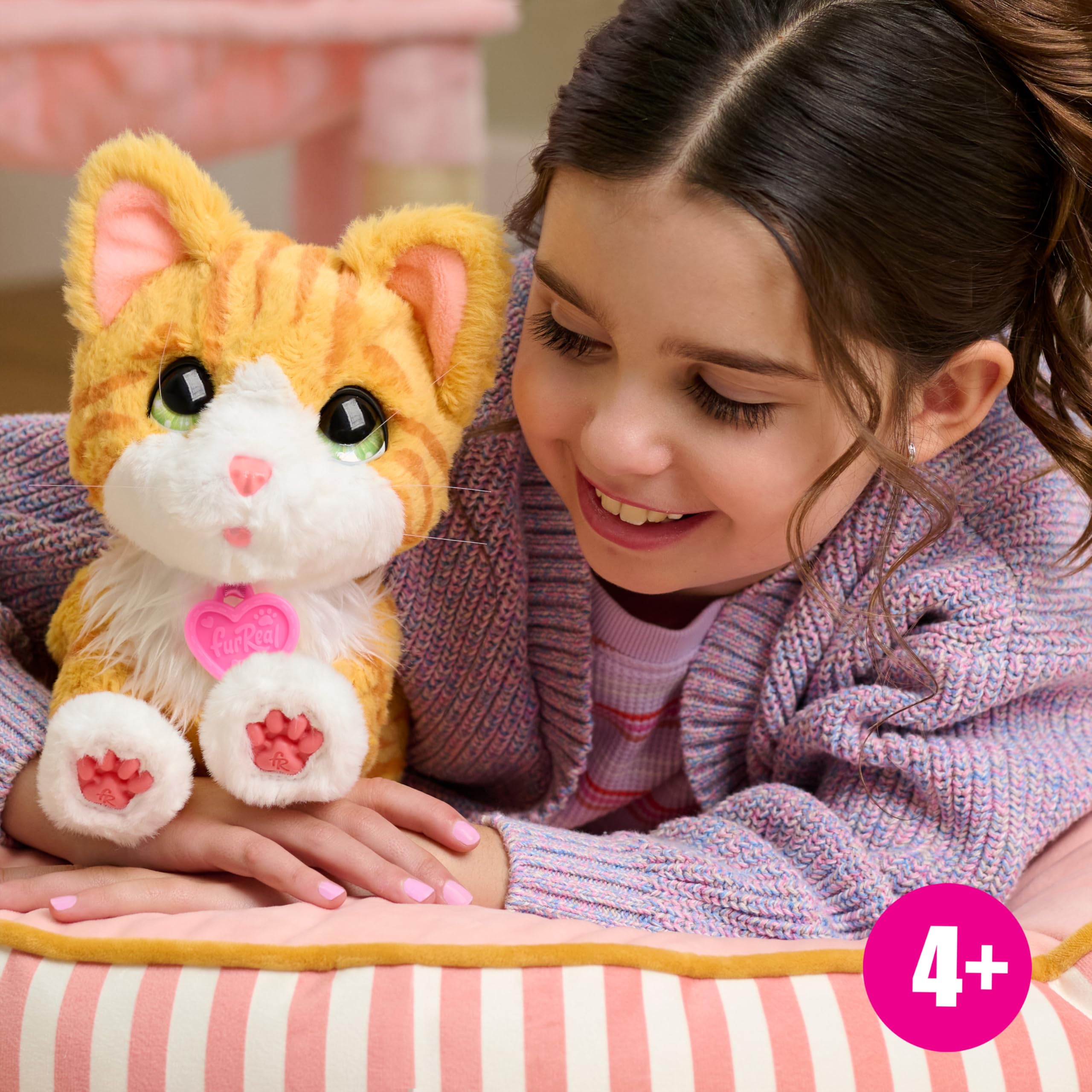 furReal Bella the Biscuit-Making Kitty - Interactive Plush Cat Toy for Kids 4+ 6