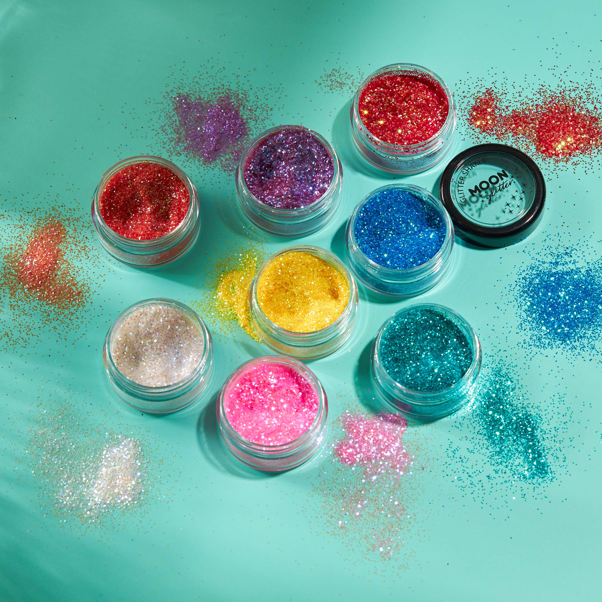 Moon Glitter Iridescent Glitter Shakers - Pink, 5g 4